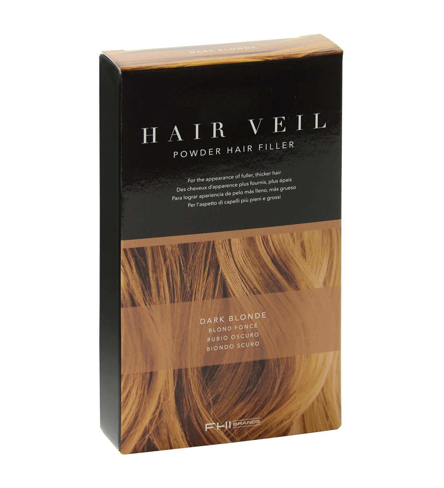 FHI Heat Hair Veil Powder Hair Filler in Dark Blonde - Instant Hair Volume and Coverage - Buy Online on GoSupps.com