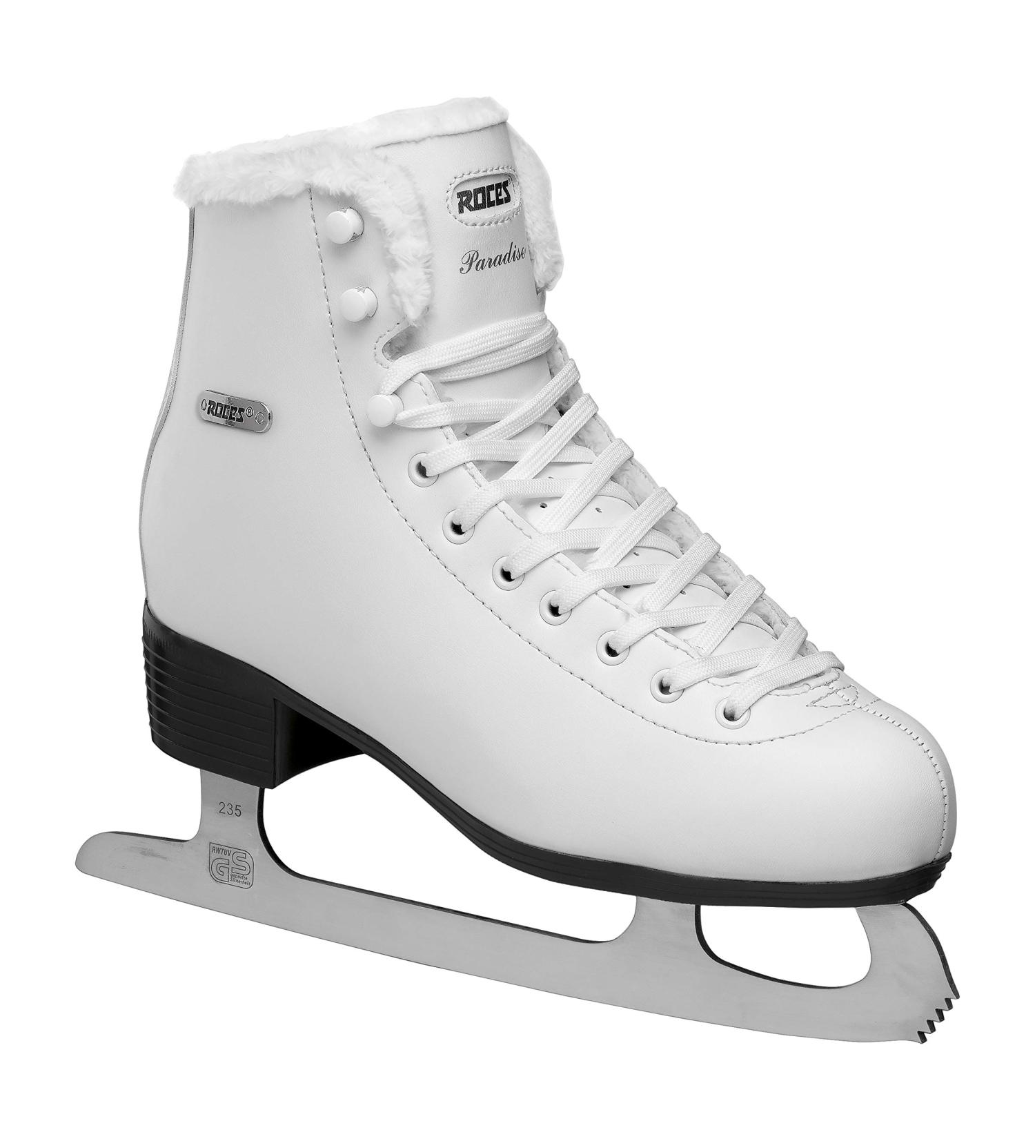 Roces Women's Paradise Eco-Fur Leisure Ice Skates | Size 36 | White | International Shipping Available - Buy Online on GoSupps.com