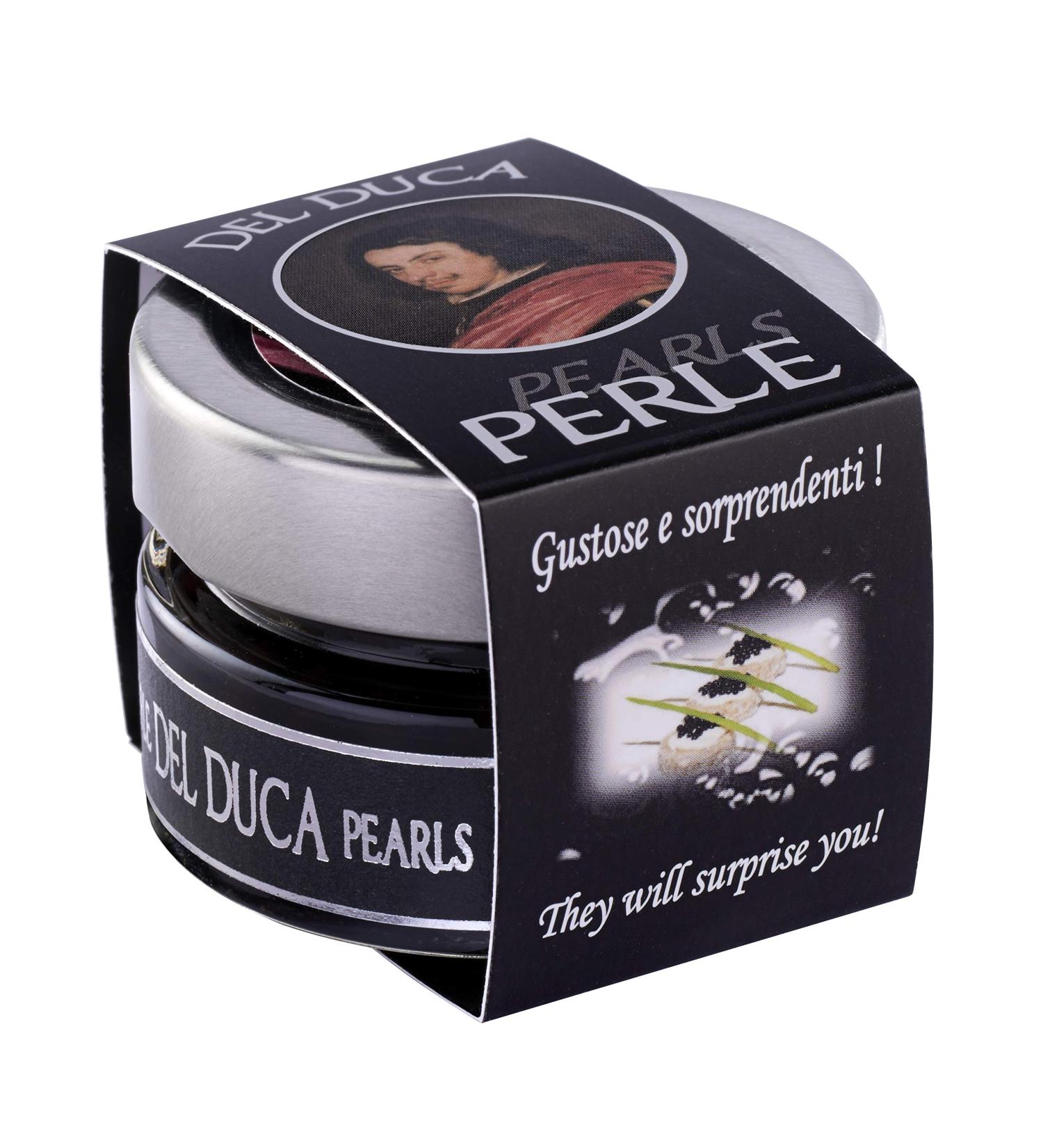 Black pearls with Balsamic Vinegar of Modena - Buy Online on GoSupps.com
