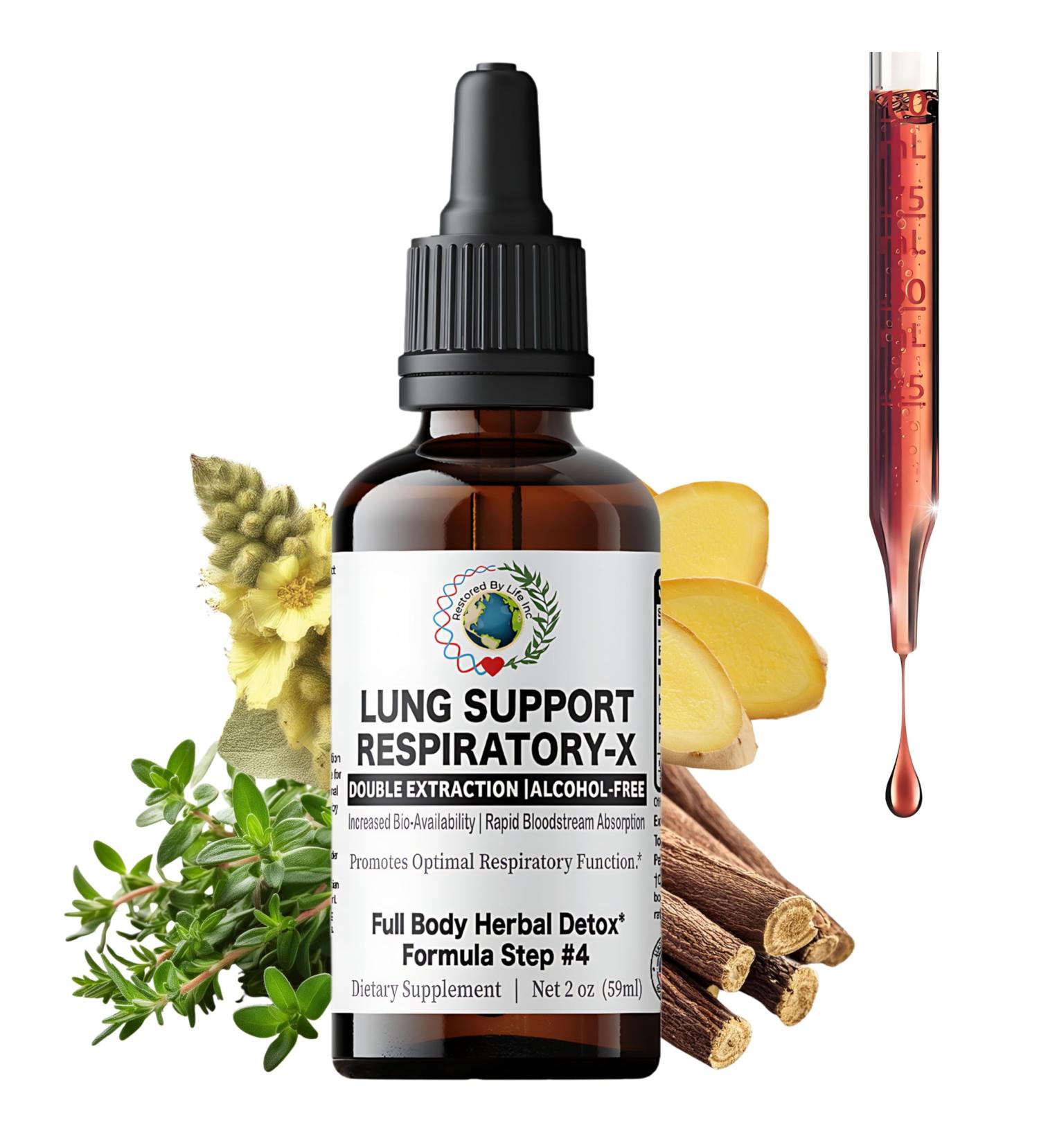 Lung Cleanse - Clear Respiratory Support | Boost Lung Health | International Shipping Available - Buy Online on GoSupps.com
