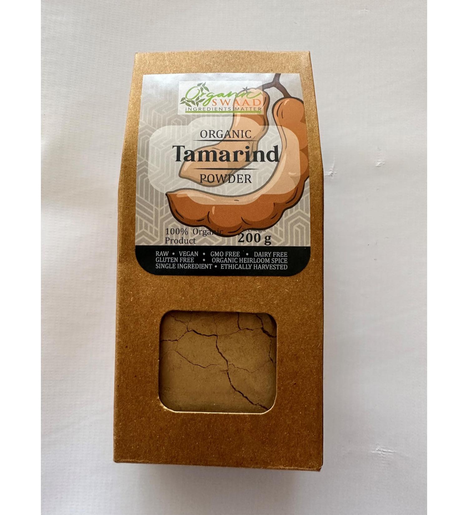 Organic Swaad Organic Tamarind Powder 200g - Sri Lanka