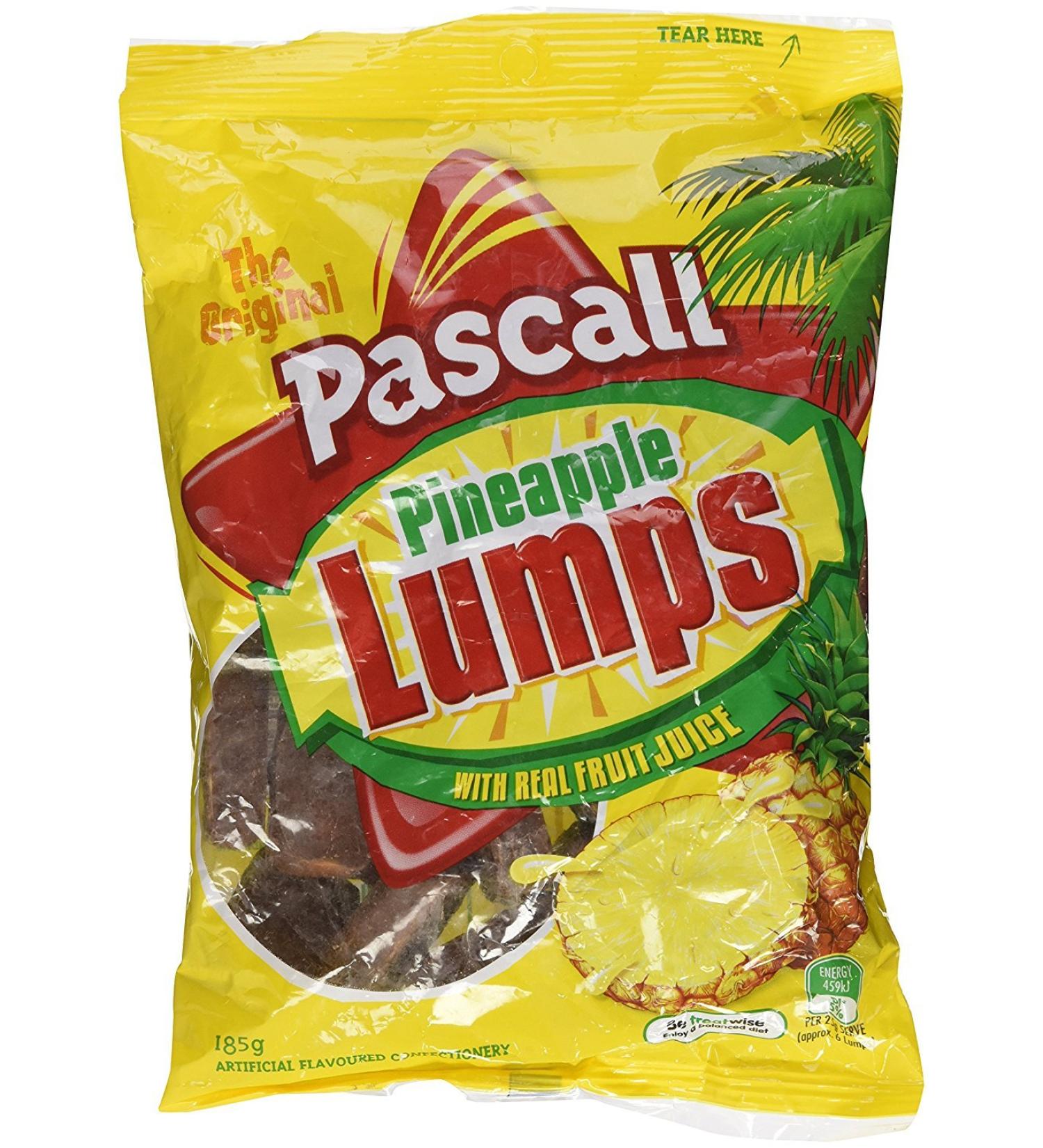 Pascall Chewy Pineapple Lumps 185 g