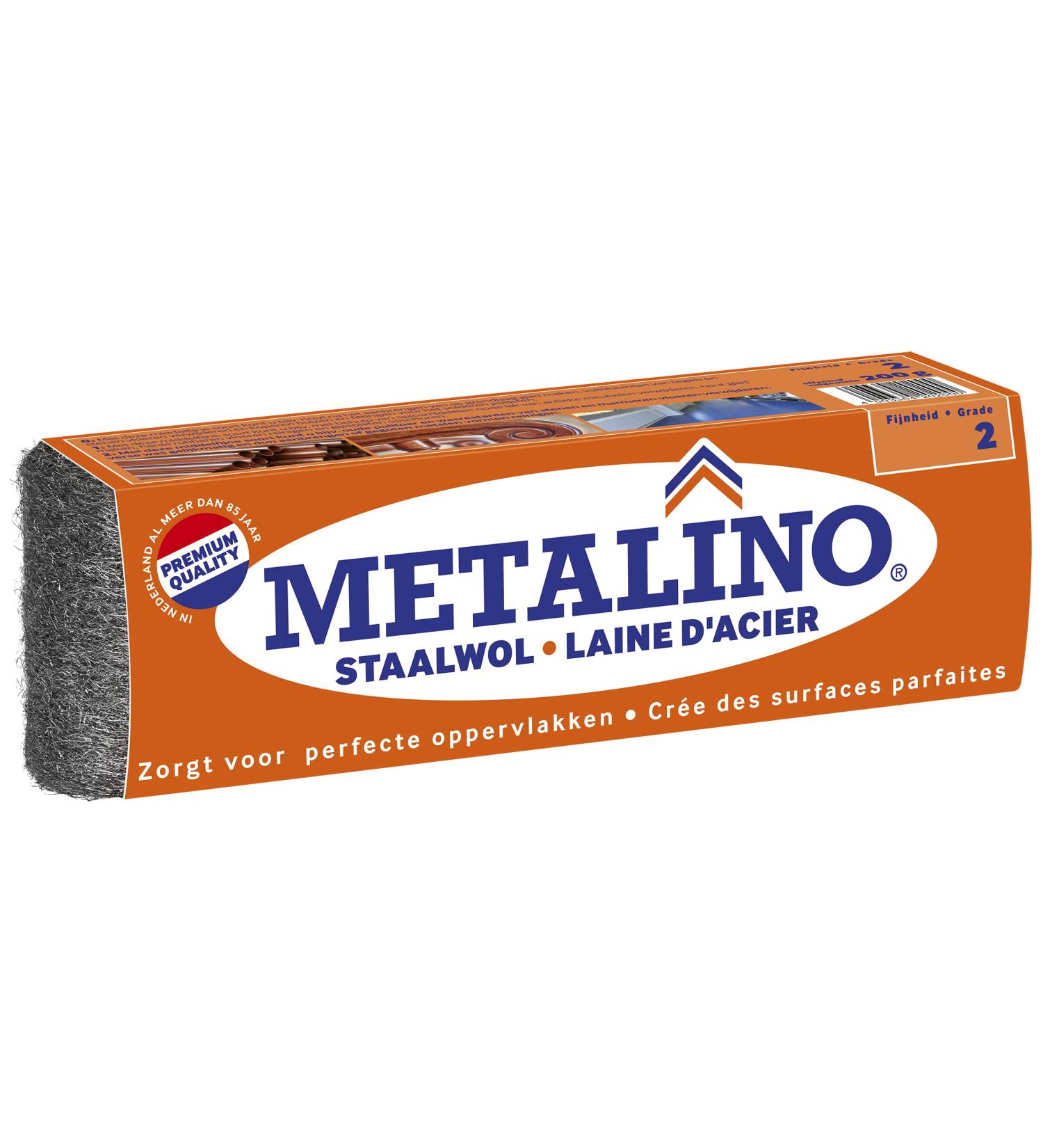 Buy Metalino Steel Wool Grade 2 | 200G Medium - International Shipping Available - Buy Online on GoSupps.com