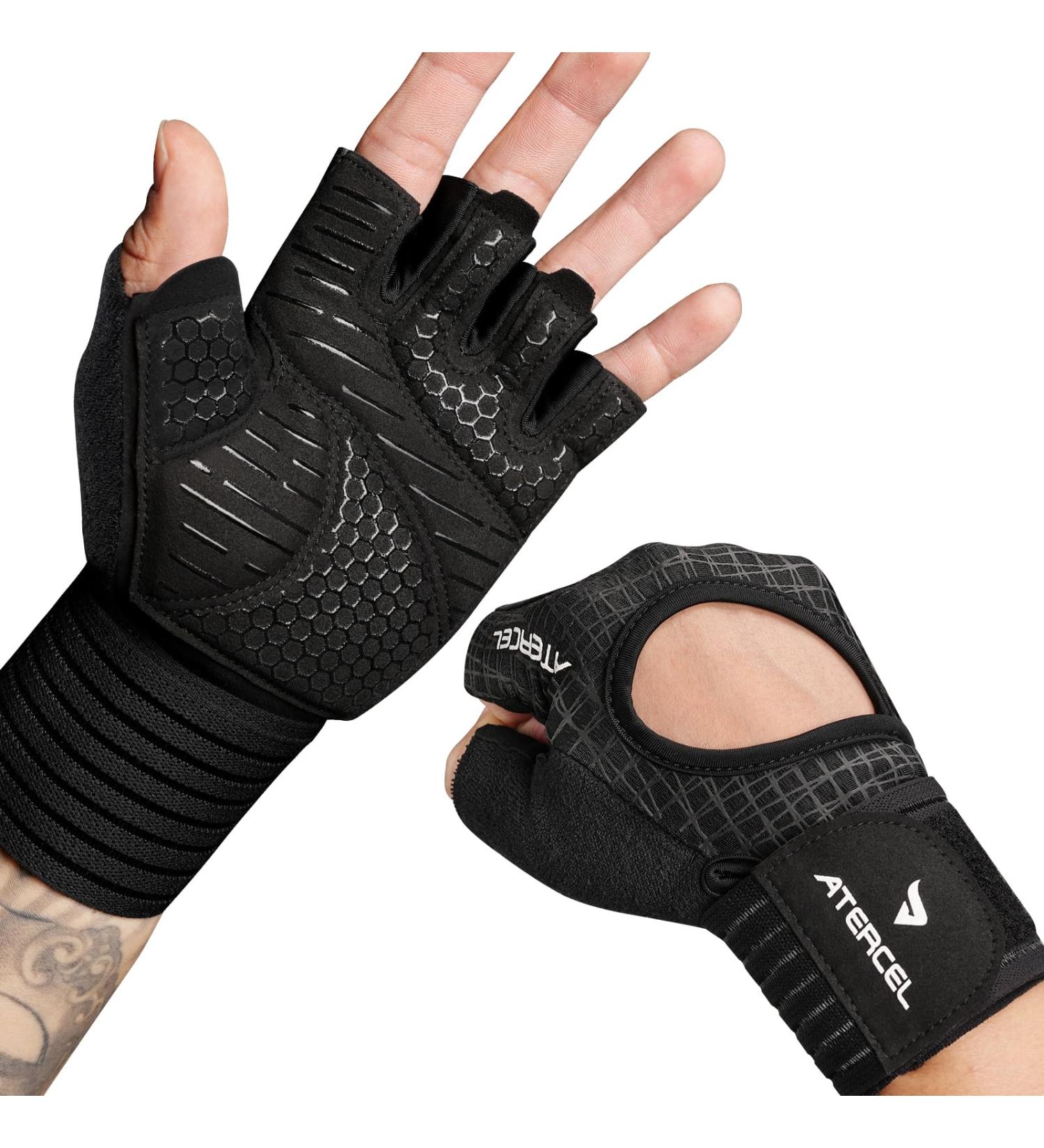 Atercel Fitness Gloves for Men & Women | Optimal Training Gloves for CrossFit Weightlifting & Gym Workouts - Buy Online on GoSupps.com