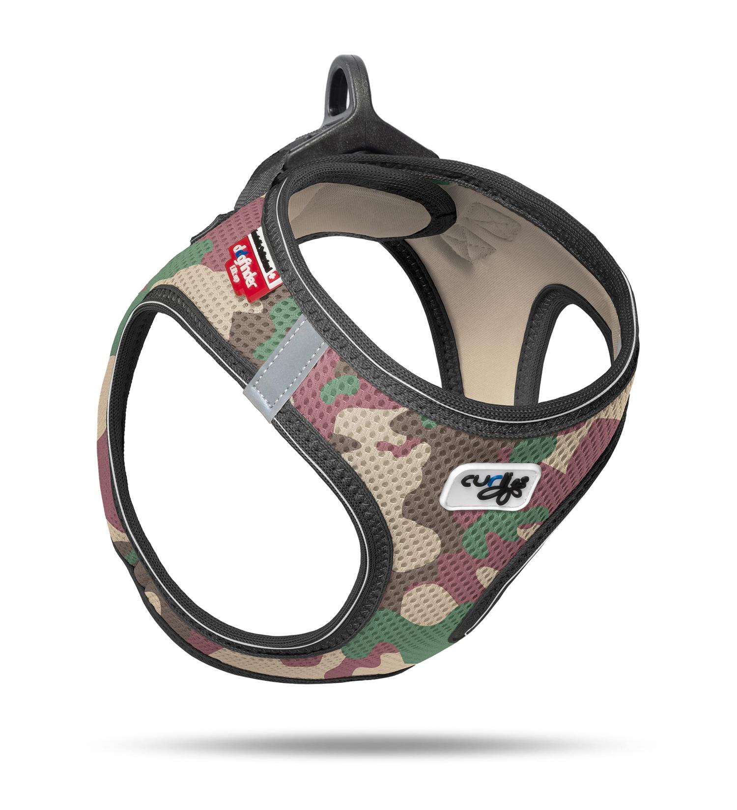 Buy Curli Vest Harness D-Ring Buckle Camo L | Durable & Stylish Pet Gear for International Shipping - Buy Online on GoSupps.com