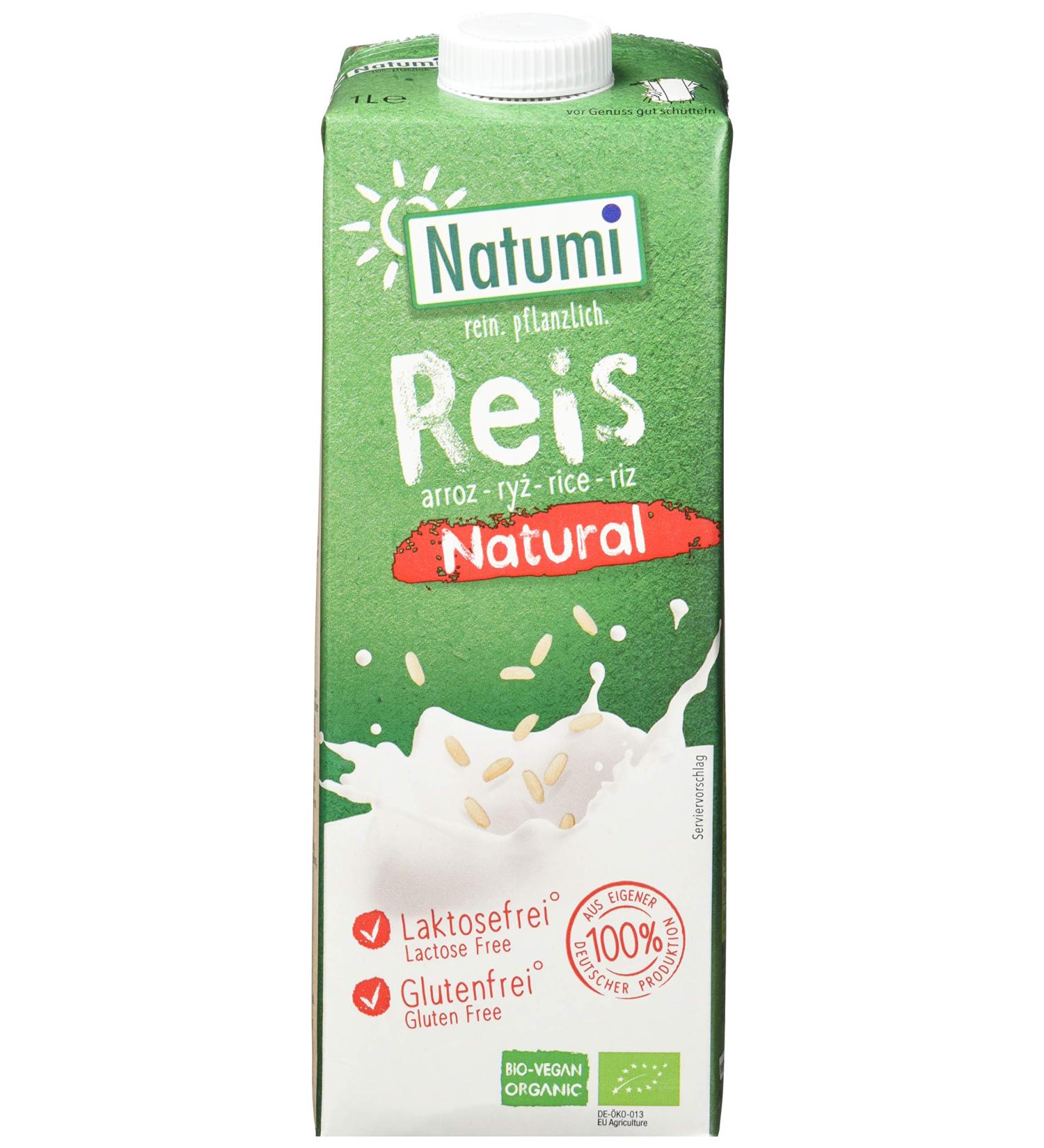 Natumi Organic Rice Drink - Natural Pack of 12 (12 x 1.049L) | Buy Internationally - Buy Online on GoSupps.com