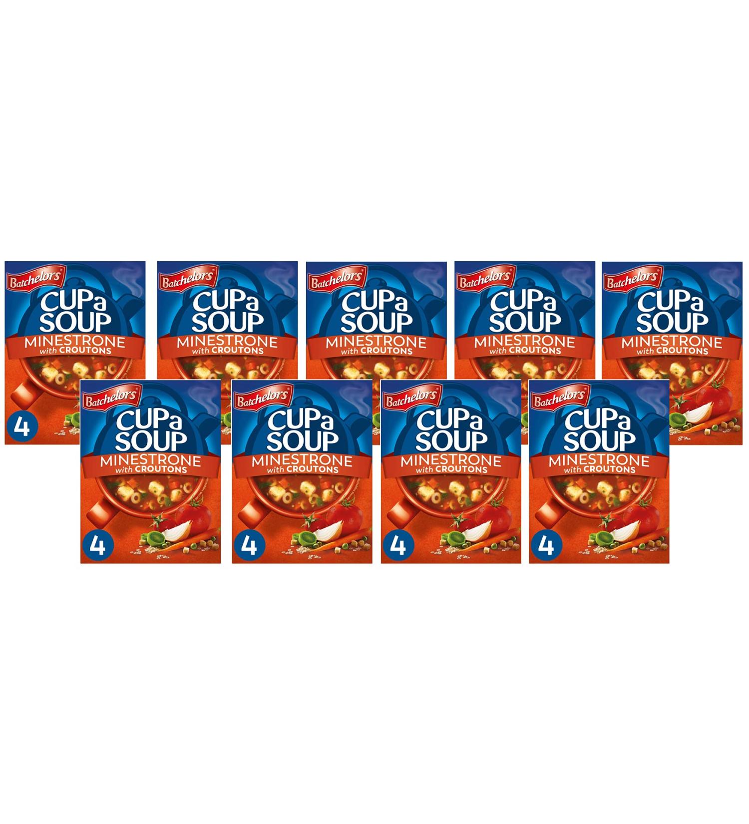 Batchelors Batchelors Minestrone Pack of 9 boxes of 4 boxes of 36 sachets