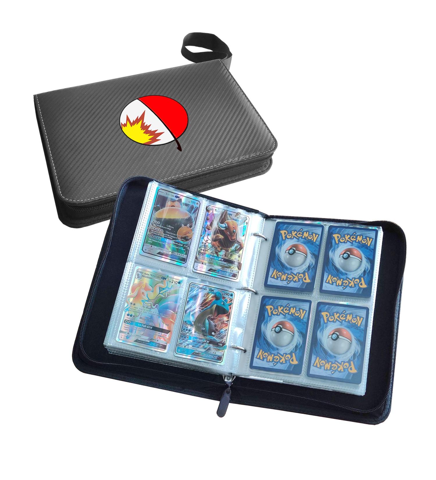 400 Pockets Trading Card Sleeves and Binder Album Set for Pokemon Cards - Buy Online on GoSupps.com
