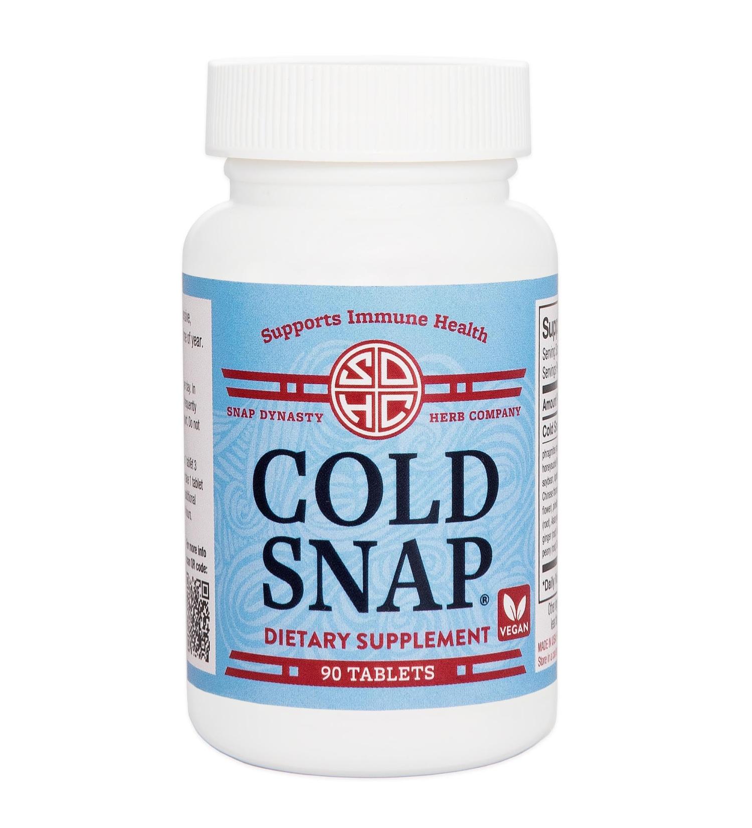 Snap Dynasty Cold Snap - Vegan Immune Support Tablets (90 Count) - Dietary Supplement for Optimal Health - Buy Online on GoSupps.com