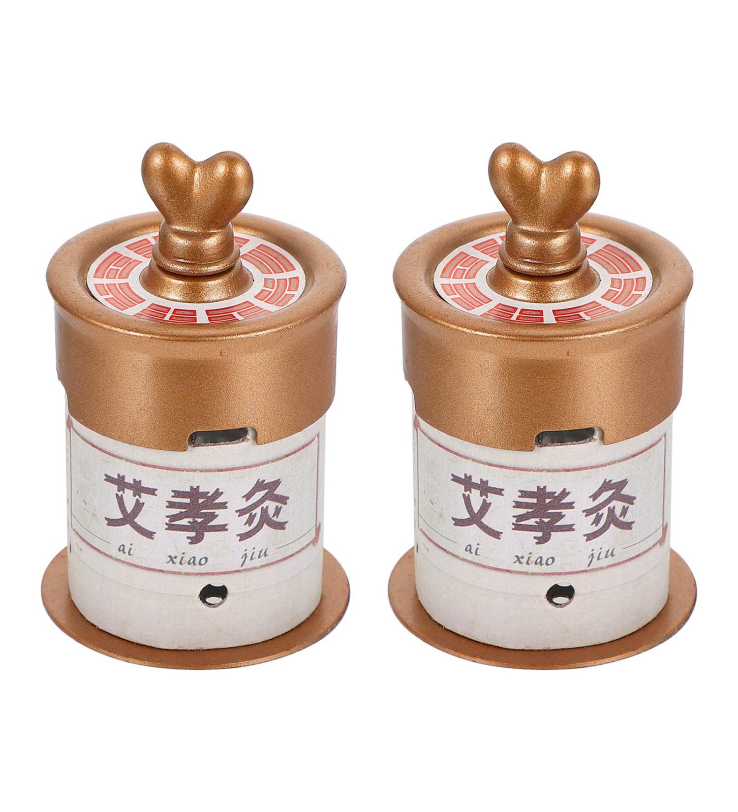 Buy Moxibustion Box Tool Set - Smokeless Ceramic Moxa Burner & Filter - International Shipping Available - Buy Online on GoSupps.com