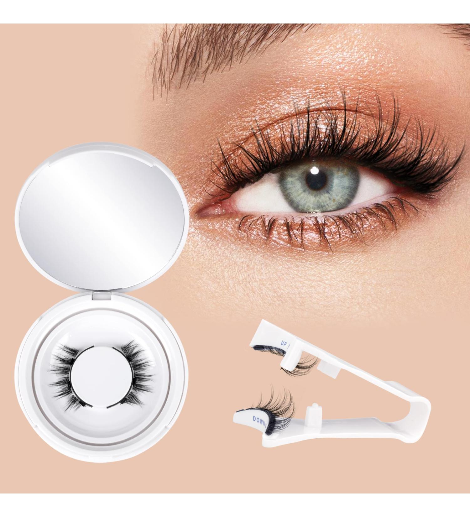ALICE Magnetic Eyelashes with Applicator Reusable Natural Manga Magnetic Lashes Kit No Glue Needed Eyelashes with Magnets Easy to Wear and Remove for All-Day Comfort C27 - Buy Online on GoSupps.com