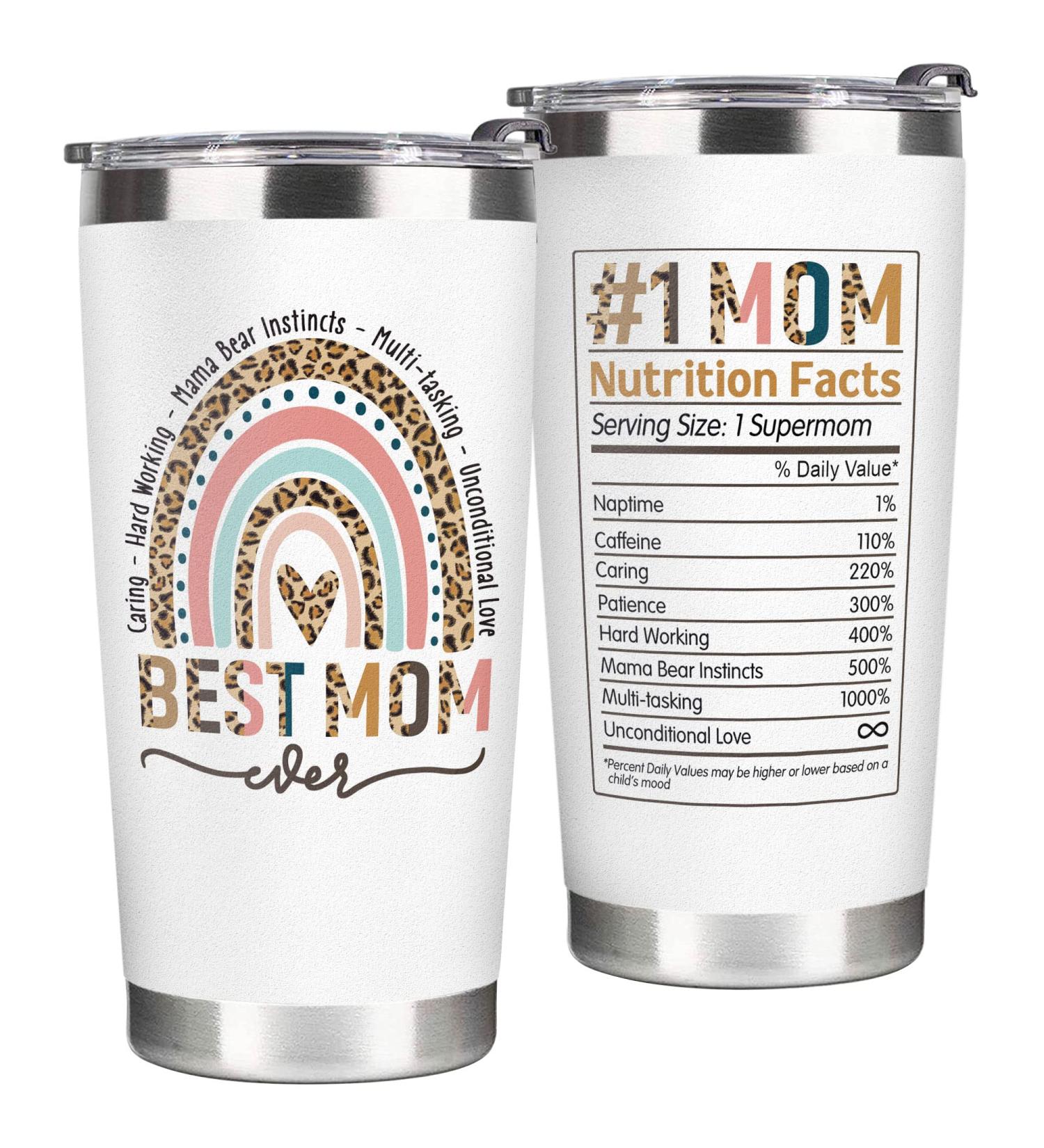 Mother's Day & Birthday Gifts from Daughter & Son - Mom Tumbler 20Oz - Buy Online on GoSupps.com