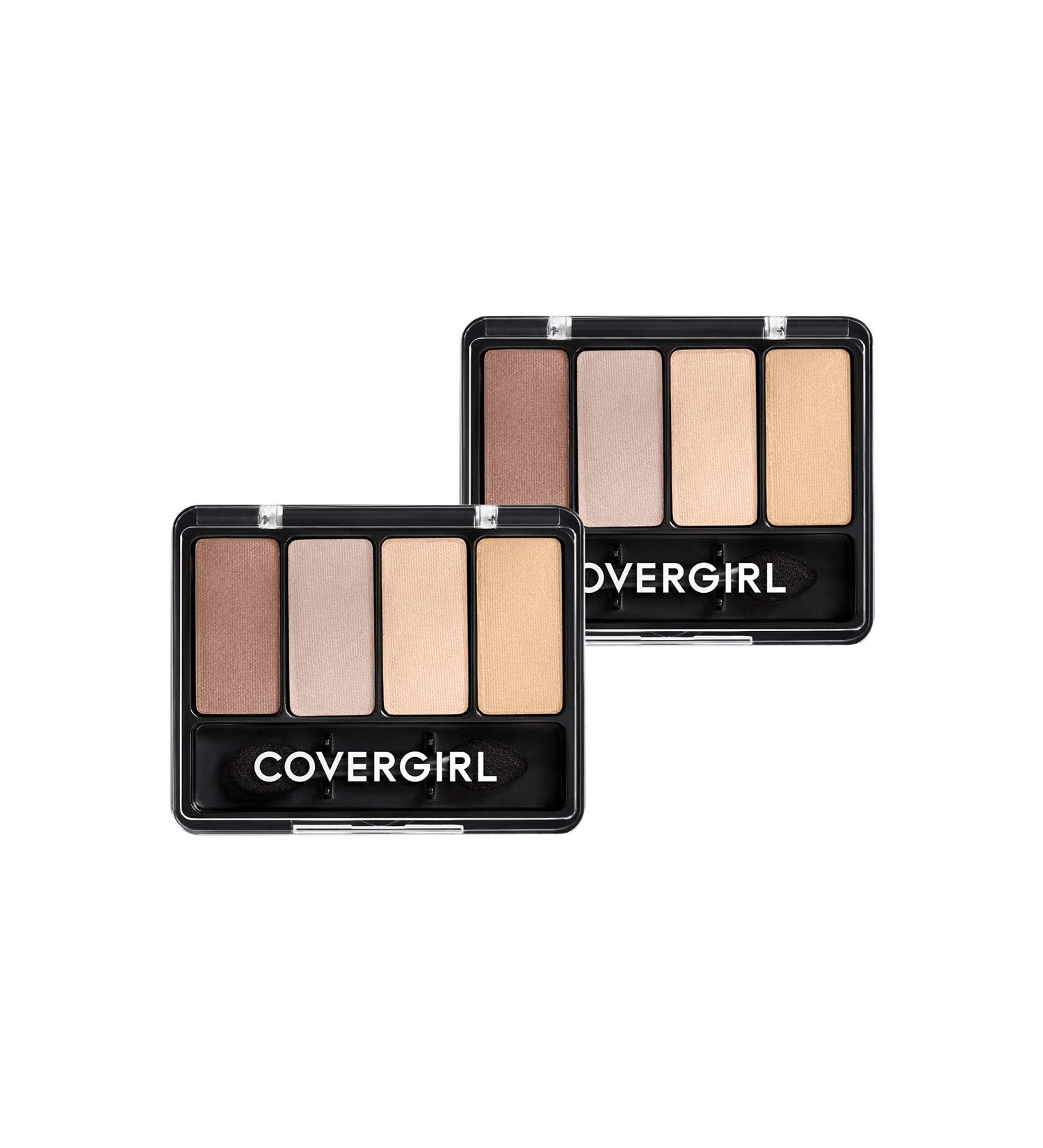 Covergirl Eye Enhancers 4-Kit Eye Shadow in Sheerly Nudes - 2 Count Pack - Buy Online on GoSupps.com
