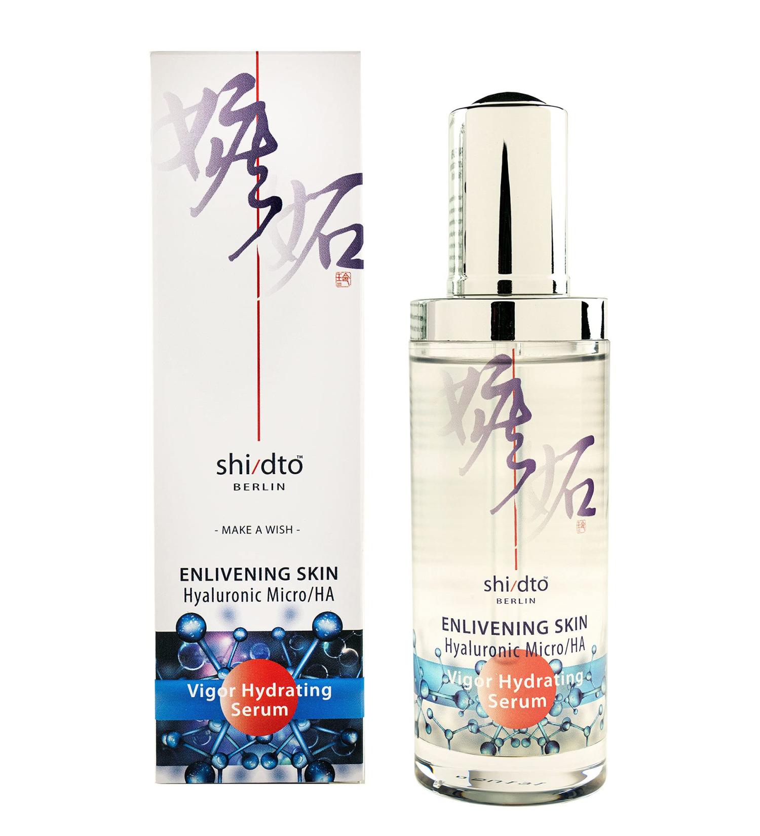shidto shidto Hyaluronic MicroHA Vigor Hydrating serum Intense hydrating serum for smoother firmer and more powerful skin 50 ml - Buy Online on GoSupps.com