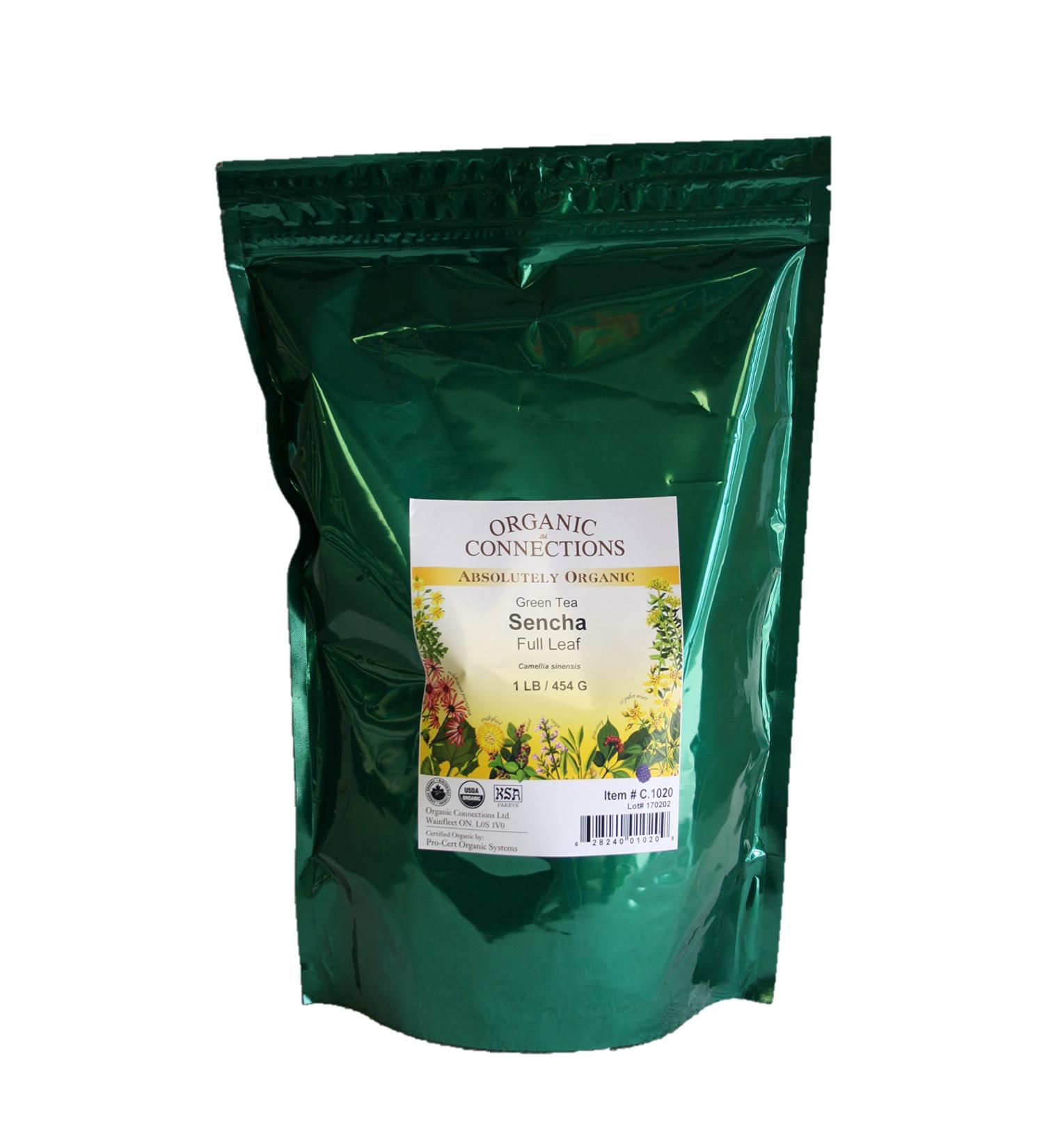 Green Tea Sencha Full Leaf Organic (1 lb)