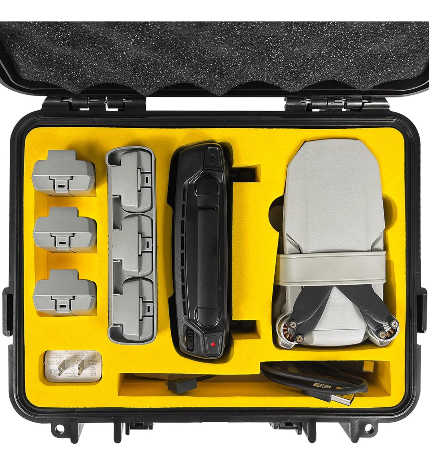 Judunmsk Waterproof Hard Case for DJI Mini SE - Compact Carrying Case for Mavic Mini SE Fly More Combo - Professional Drone Accessories - Buy Online on GoSupps.com