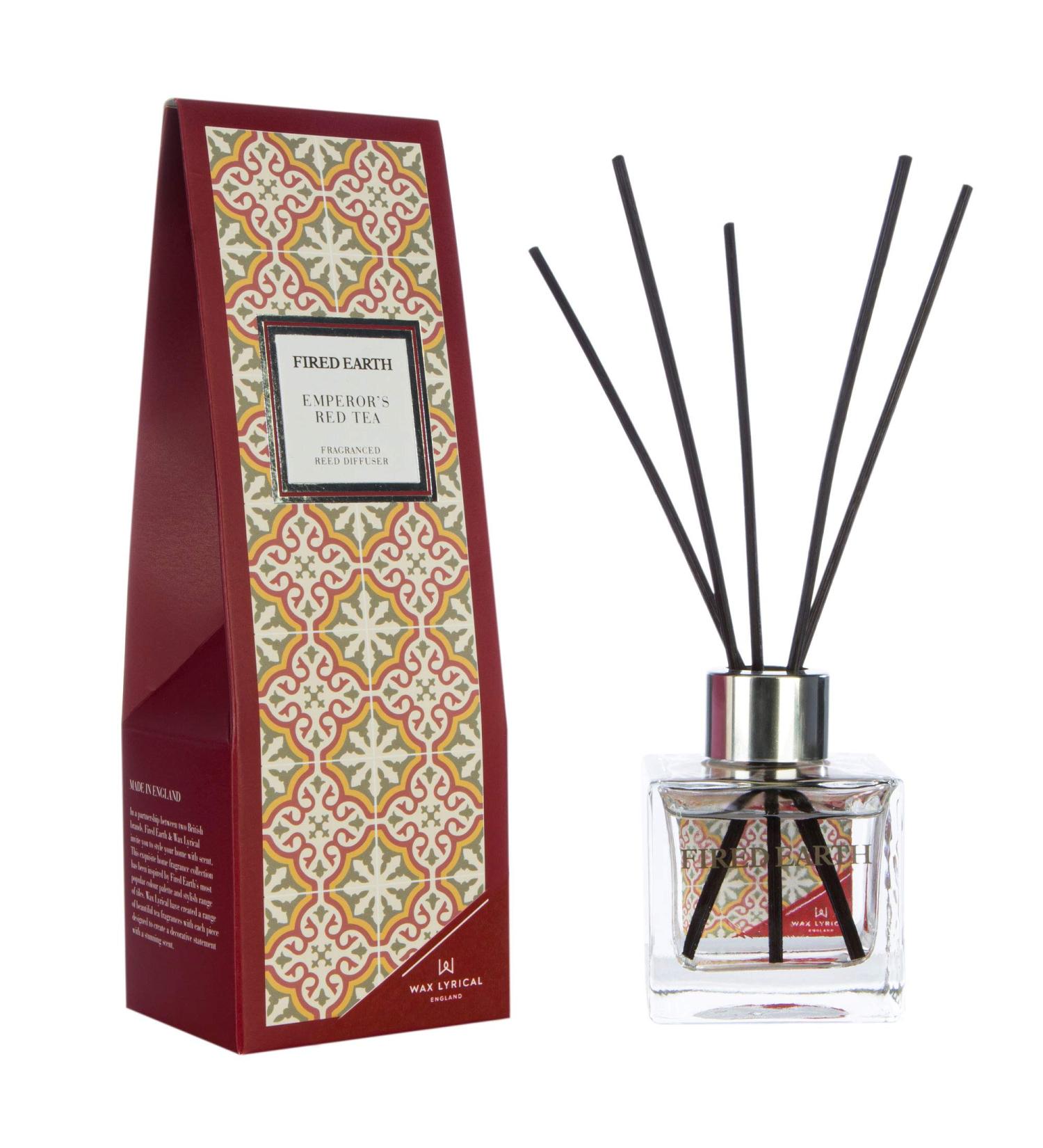 WAX LYRICAL Fired Earth Emperors Red Tea 100ml Small Reed Diffuser