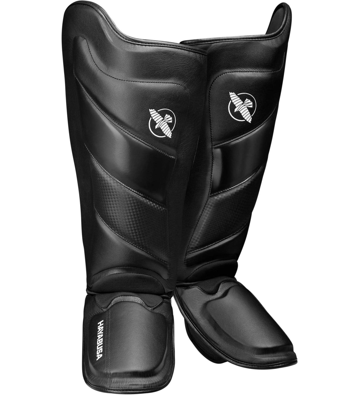 Hayabusa T3 Striking Shinguards - Medium Black | Ultimate Protection for Strikers - Buy Online on GoSupps.com