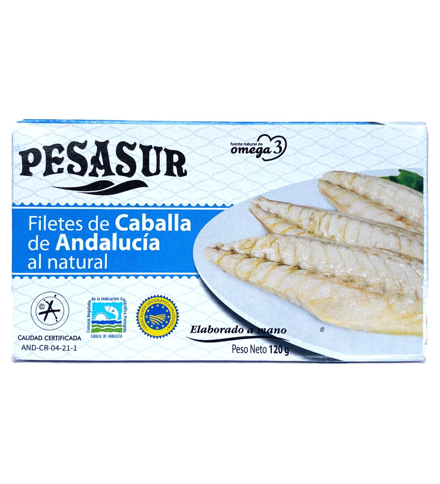 Soldimar Pesasur Natural Mackerel Fillets in Water 120g (Pack of 5) - Buy Online on GoSupps.com