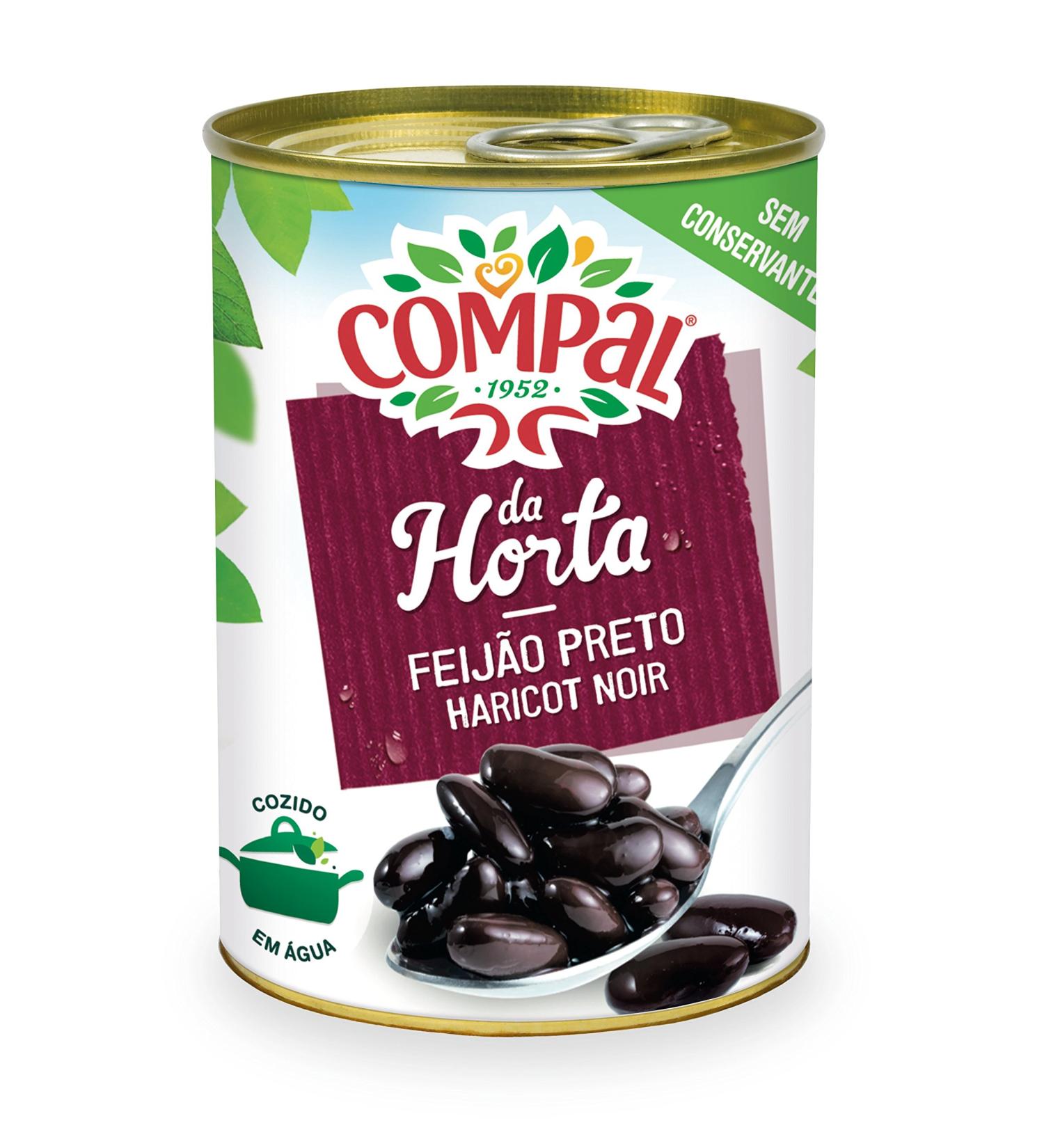 Compal Compal Cooked Black Bean 410 g - Pack of 3
