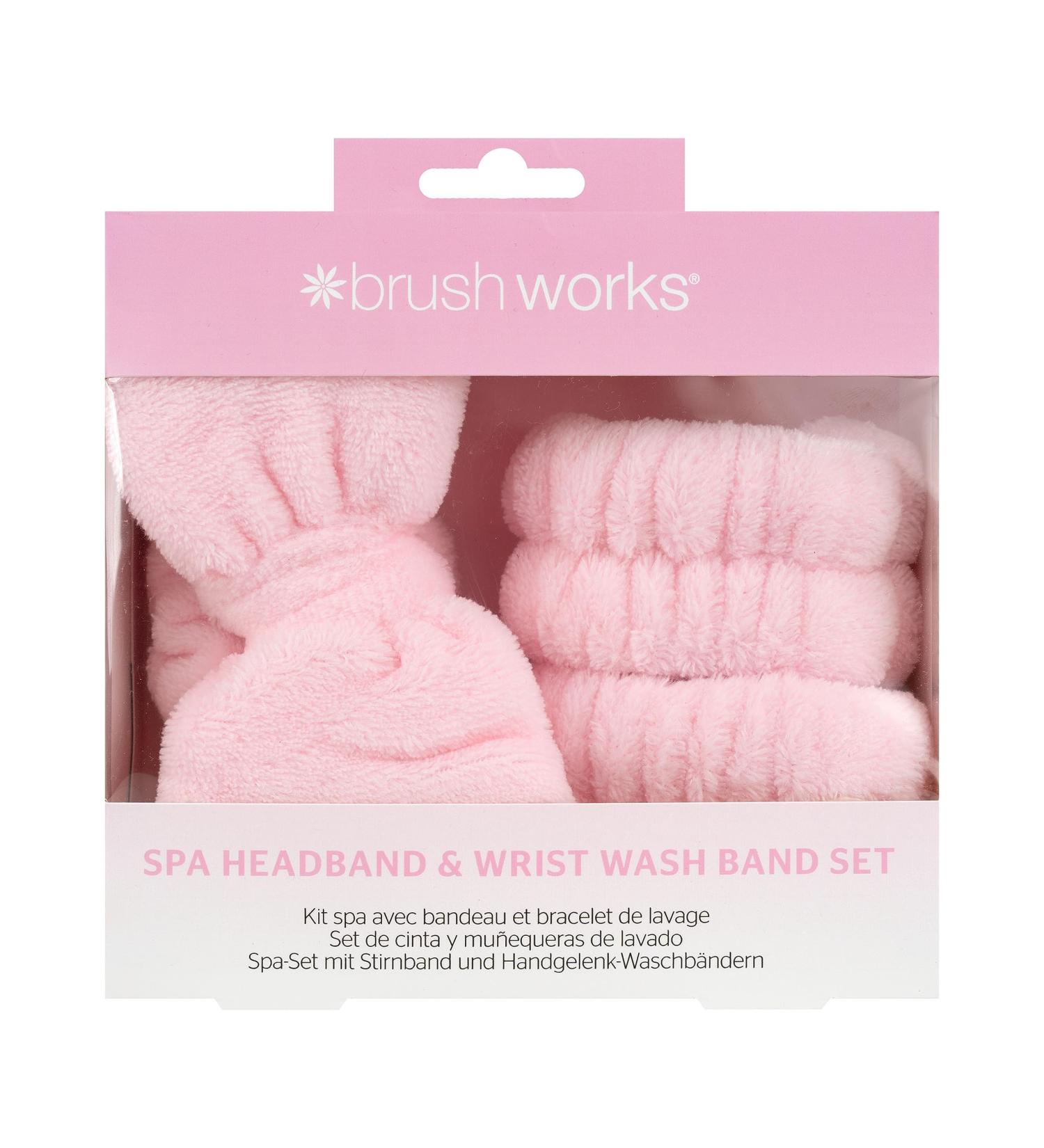 Brushworks Spa Headband & Wrist Wash Band Set - Buy Online on GoSupps.com