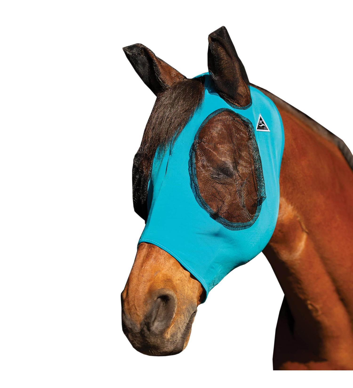 Professionals' Choice ProfCoice Comfort Fit Fly Mask Fly Mask Pacific Blue L Horse (Large) Pacific Blue
