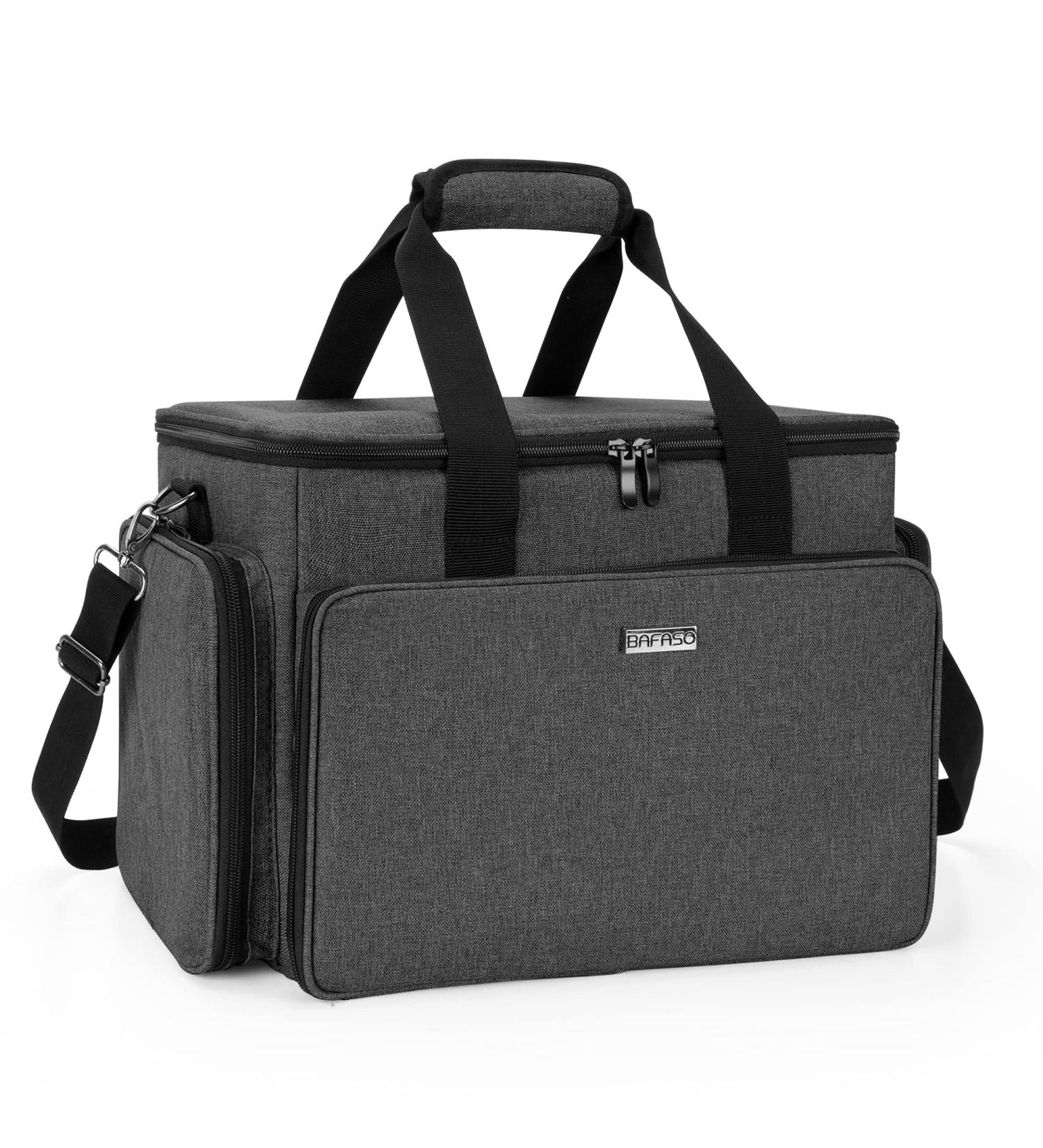 BAFASO Black Makeup Bag - Cosmetic Organizer for Women & Girls | Ideal Storage for Makeup & Accessories - Buy Online on GoSupps.com