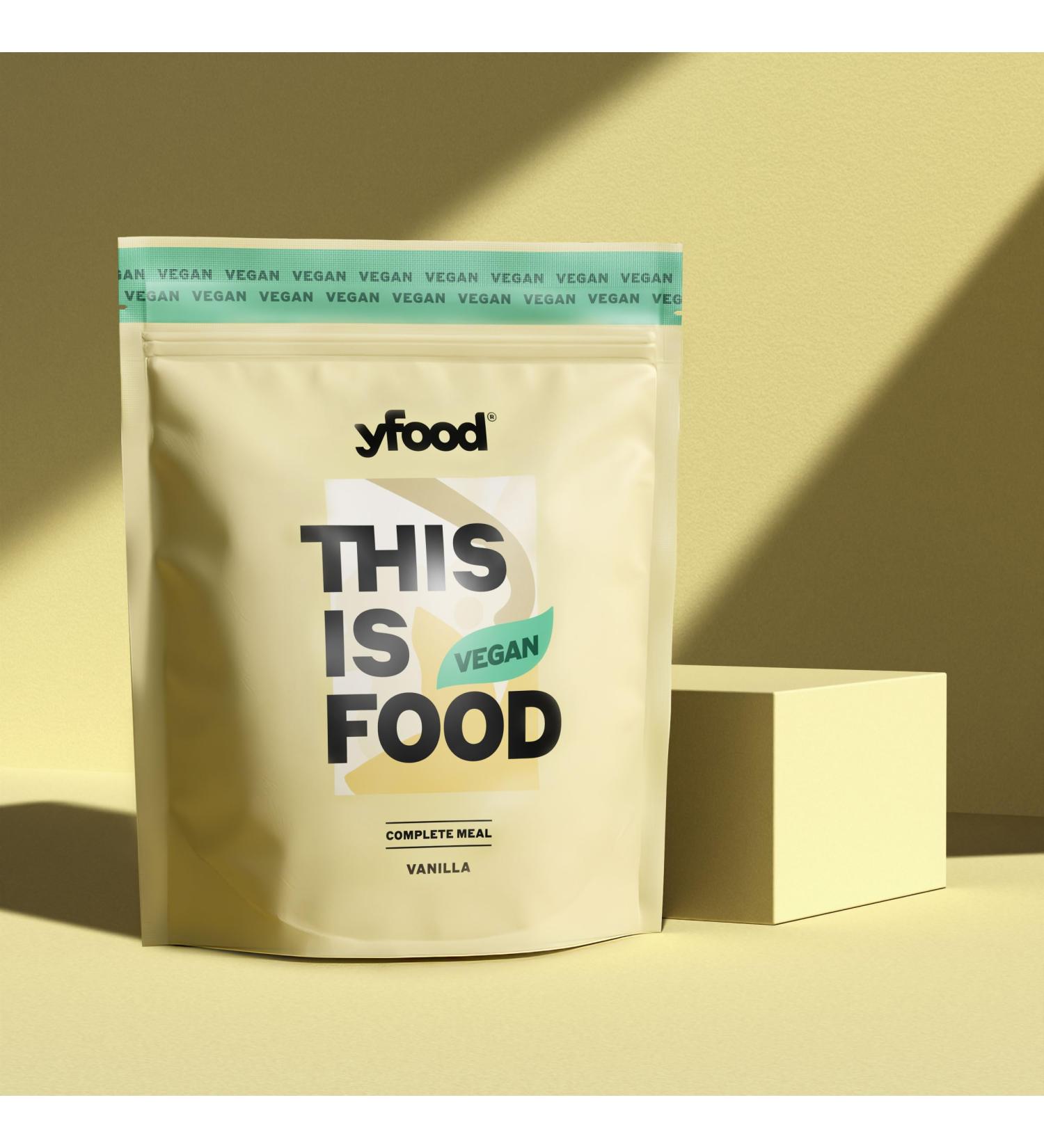 yfood Poudre v g talienne la vanille d licieux repas boire pour les d placements THIS IS FOOD en poudre 26 g de prot ines 12 repas 26 vitamines et min raux go t : vanille (v g talien) - Buy Online on GoSupps.com