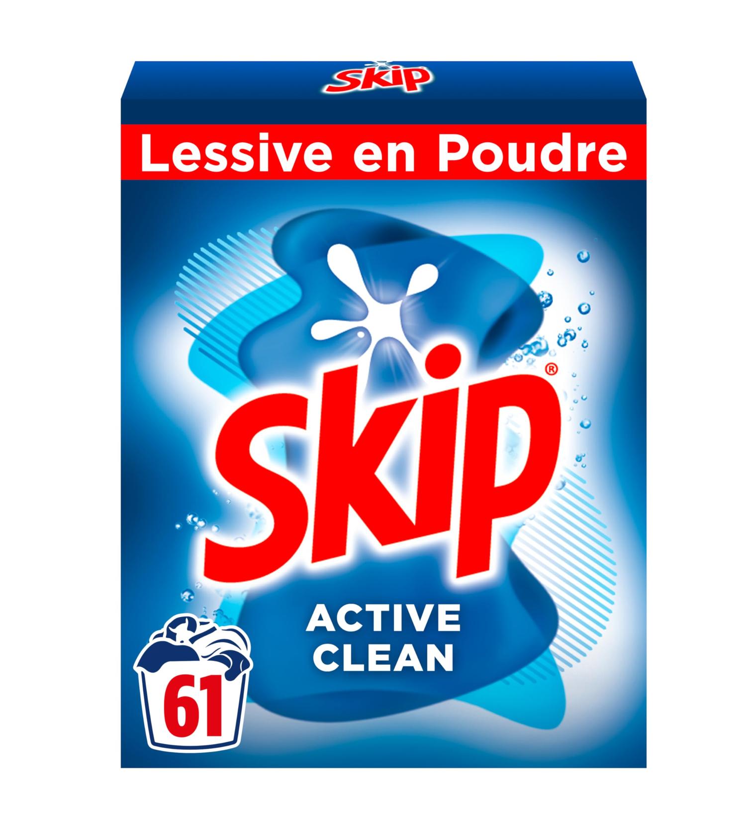 Skip Active Clean Detergent Powder 61 Washes - Buy Online on GoSupps.com