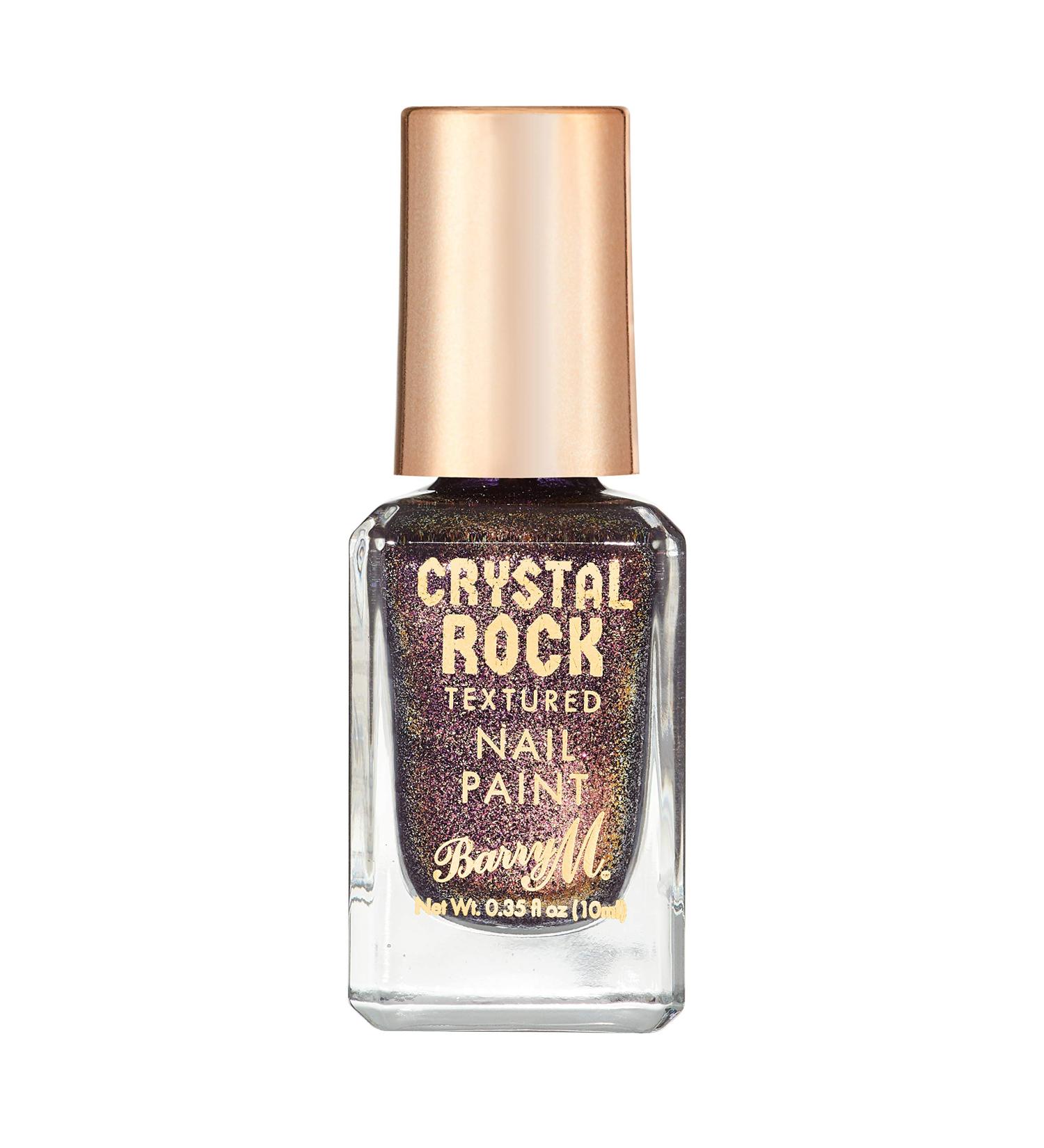 Barry M Cosmetics Crystal Rock Textured Nail Paint - Purple Agate - Buy Online on GoSupps.com