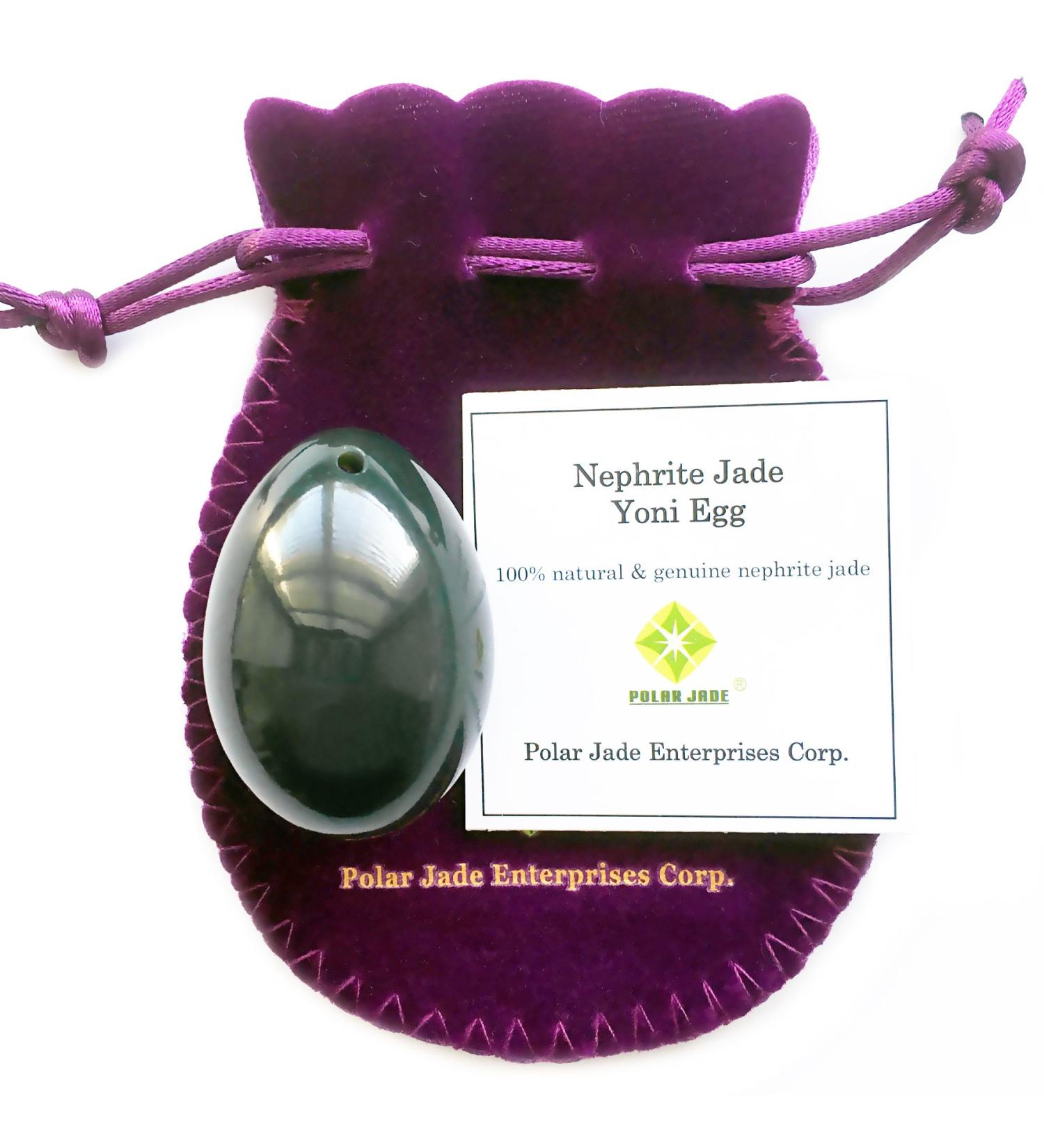 Shop Polar Jade Nephrite Jade Egg - Premium Quality 1 Piece | International Shipping Available - Buy Online on GoSupps.com