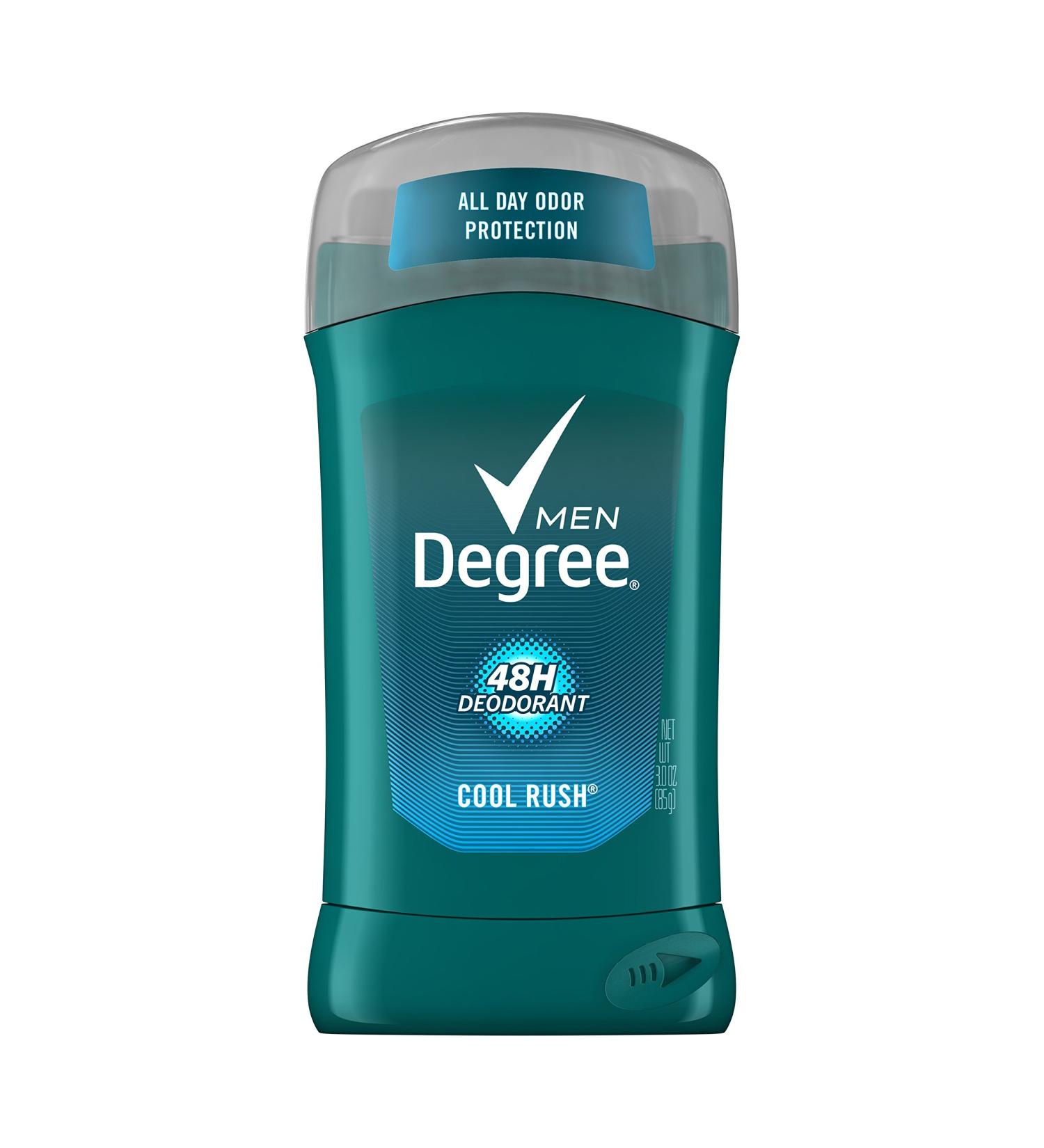 Degree Men Extra Fresh Deodorant Cool Rush 3 oz - Long-lasting Odor Protection - Buy Online on GoSupps.com
