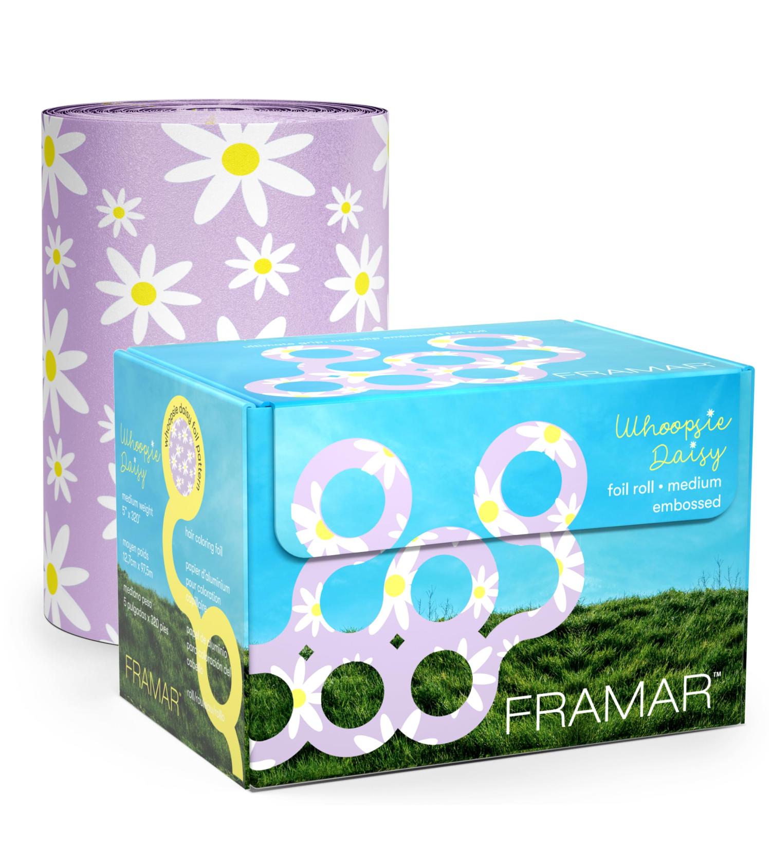 FRAMAR Whoopsie Daisy Hair Foil - 320 ft Highlighting Foils for Long Hair | Salon Quality Highlighting Kit for Hair Stylists - Buy Online on GoSupps.com