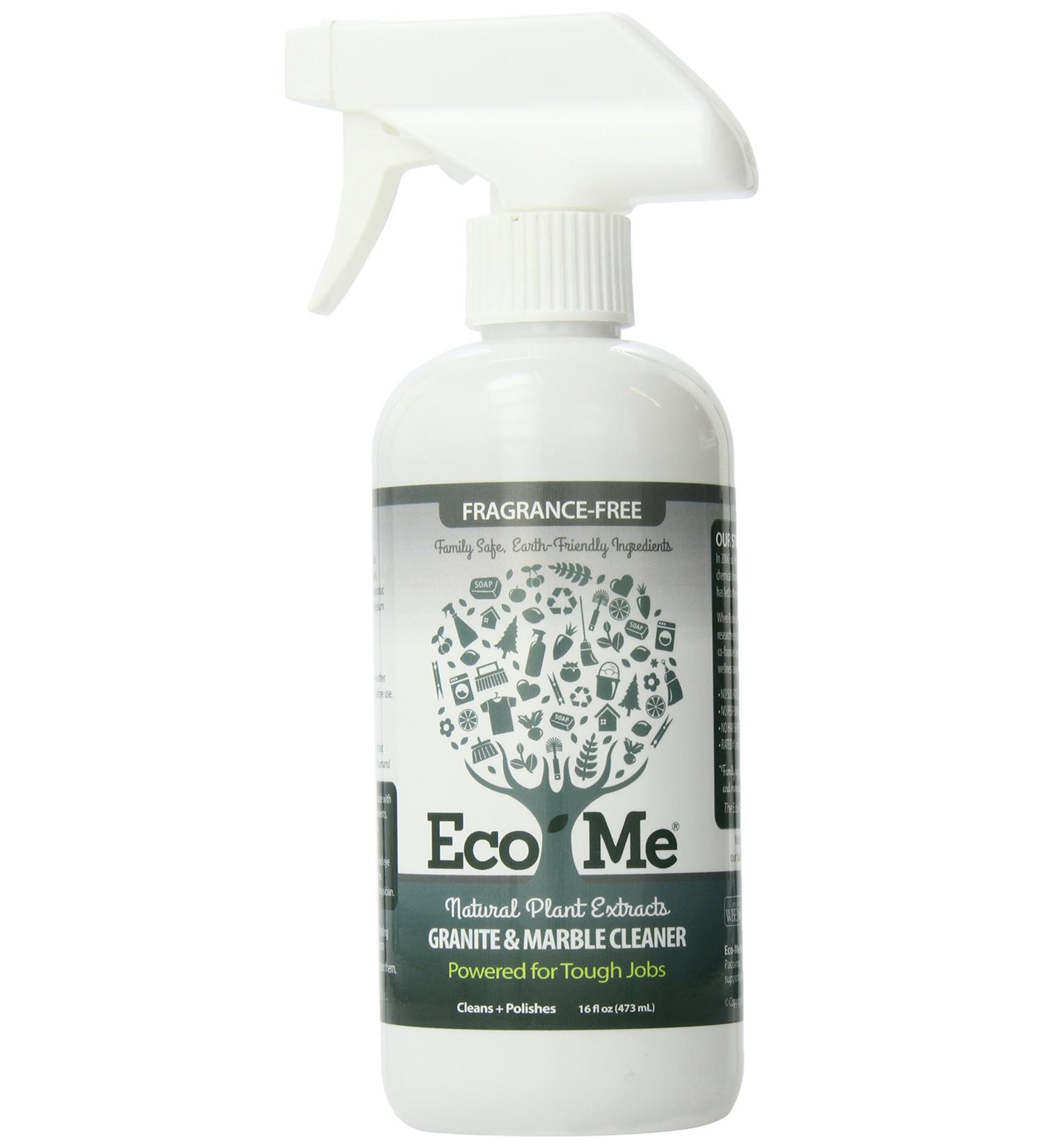 Eco-me Natural Granite & Marble Cleaner | Fragrance-Free 16oz | Eco-Friendly Multi-Surface Cleaner - Ships Internationally - Buy Online on GoSupps.com