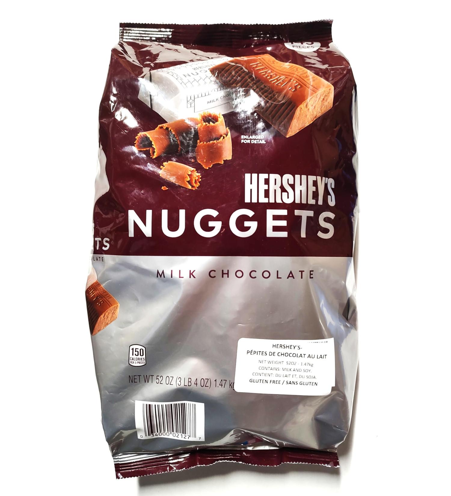 Hershey's Milk Chocolate Nuggets 145 pieces