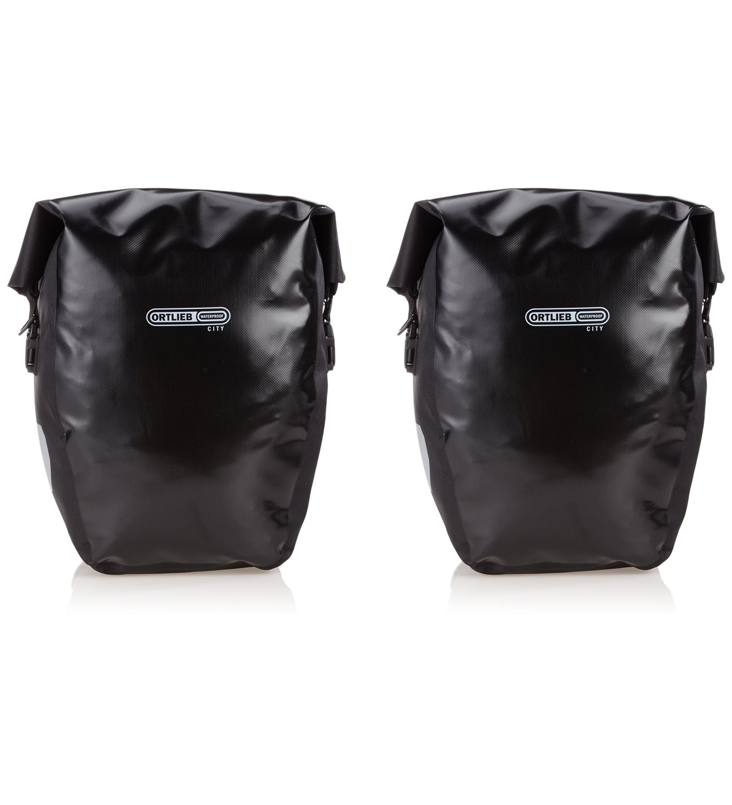 Ortlieb Back-Roller City Rear Pannier Black - Waterproof Bike Bag - Buy Online on GoSupps.com