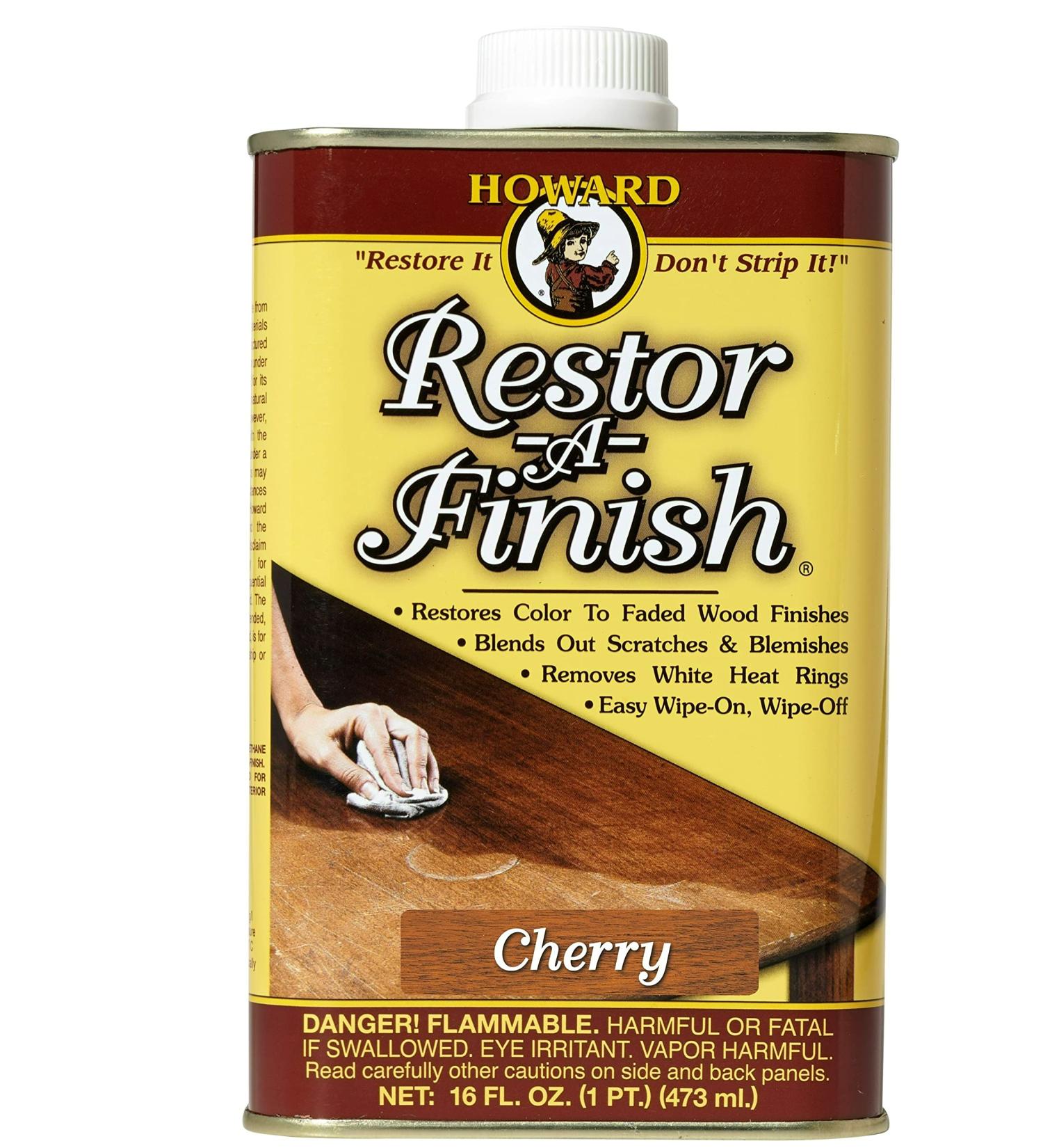 Howard RF9016 RF3016 Restor-A-Finish 16 oz Cherry - Furniture Restoration Solution - Buy Online on GoSupps.com