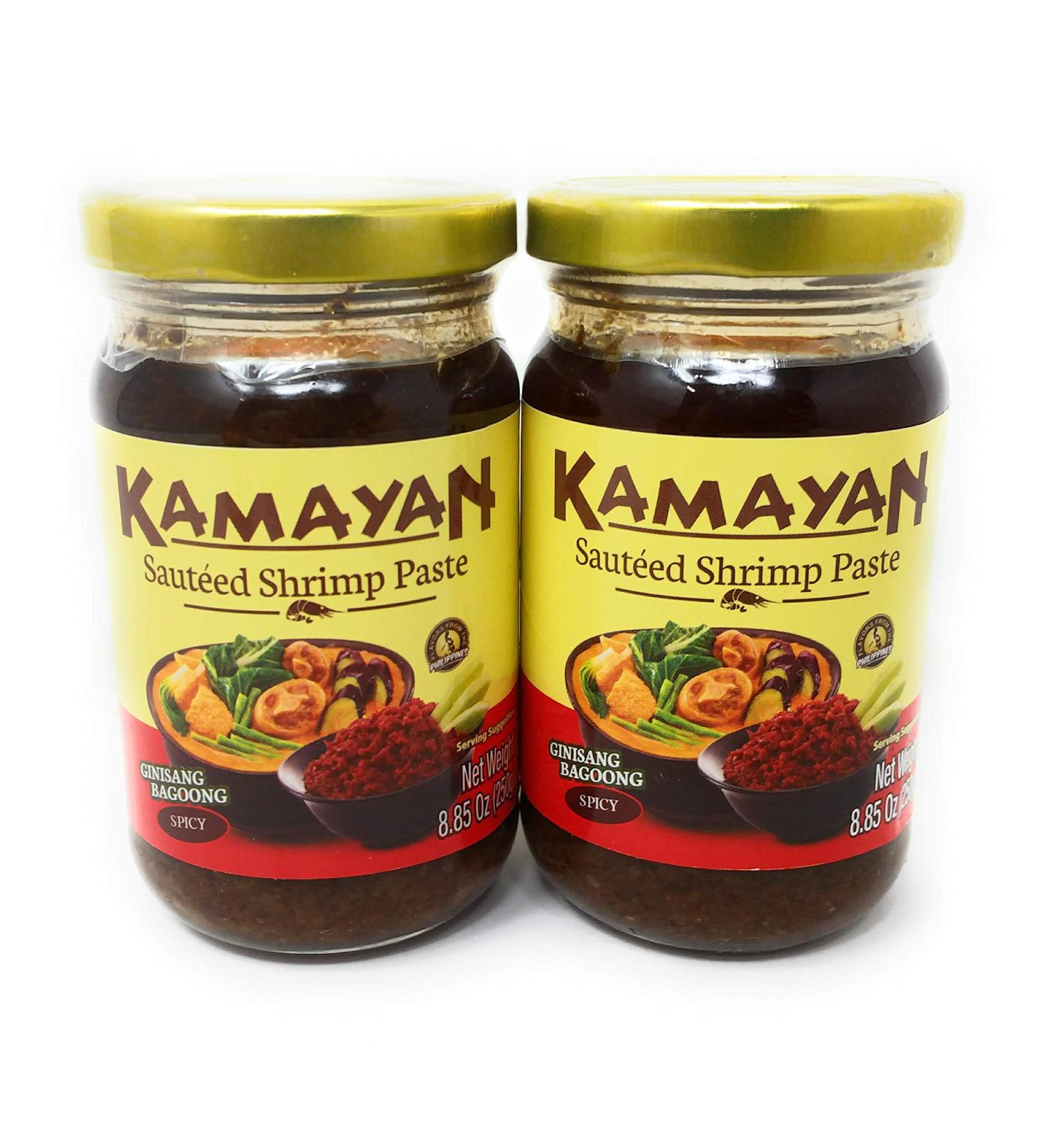 Kamayan Sauteed Shrimp Paste Ginisang Bagoong Spicy 8.85oz (250g) - 2 Pack - Buy Online on GoSupps.com