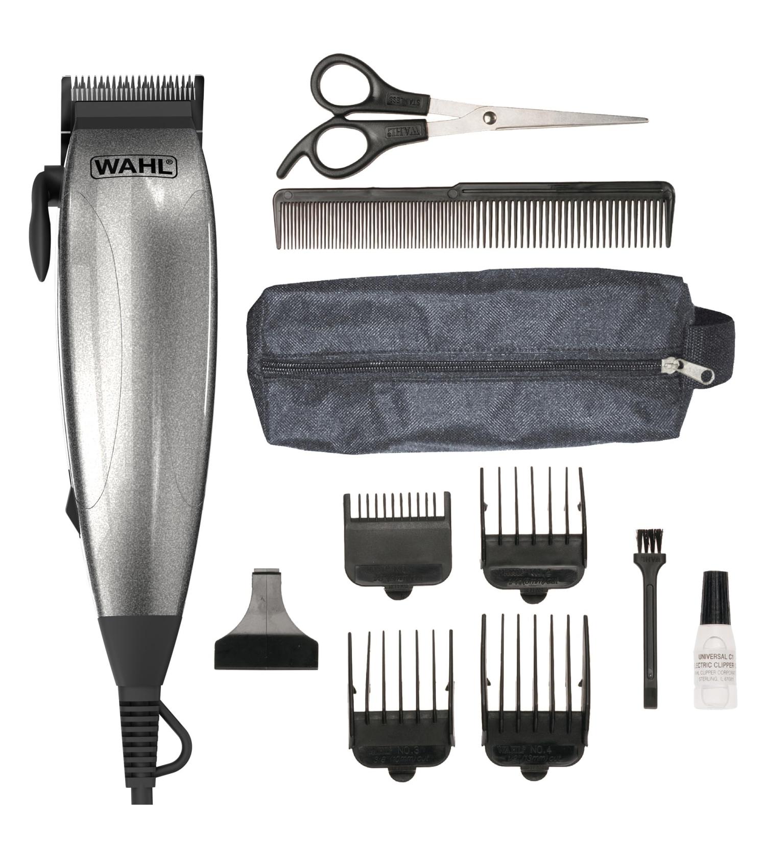 Wahl Vari Corded Clipper Hair Clippers for Men Men s Head Shaver Corded Varied Cutting Lengths Male Grooming Kit Hair Clippers with Attachment Combs Home Haircutting Kit single