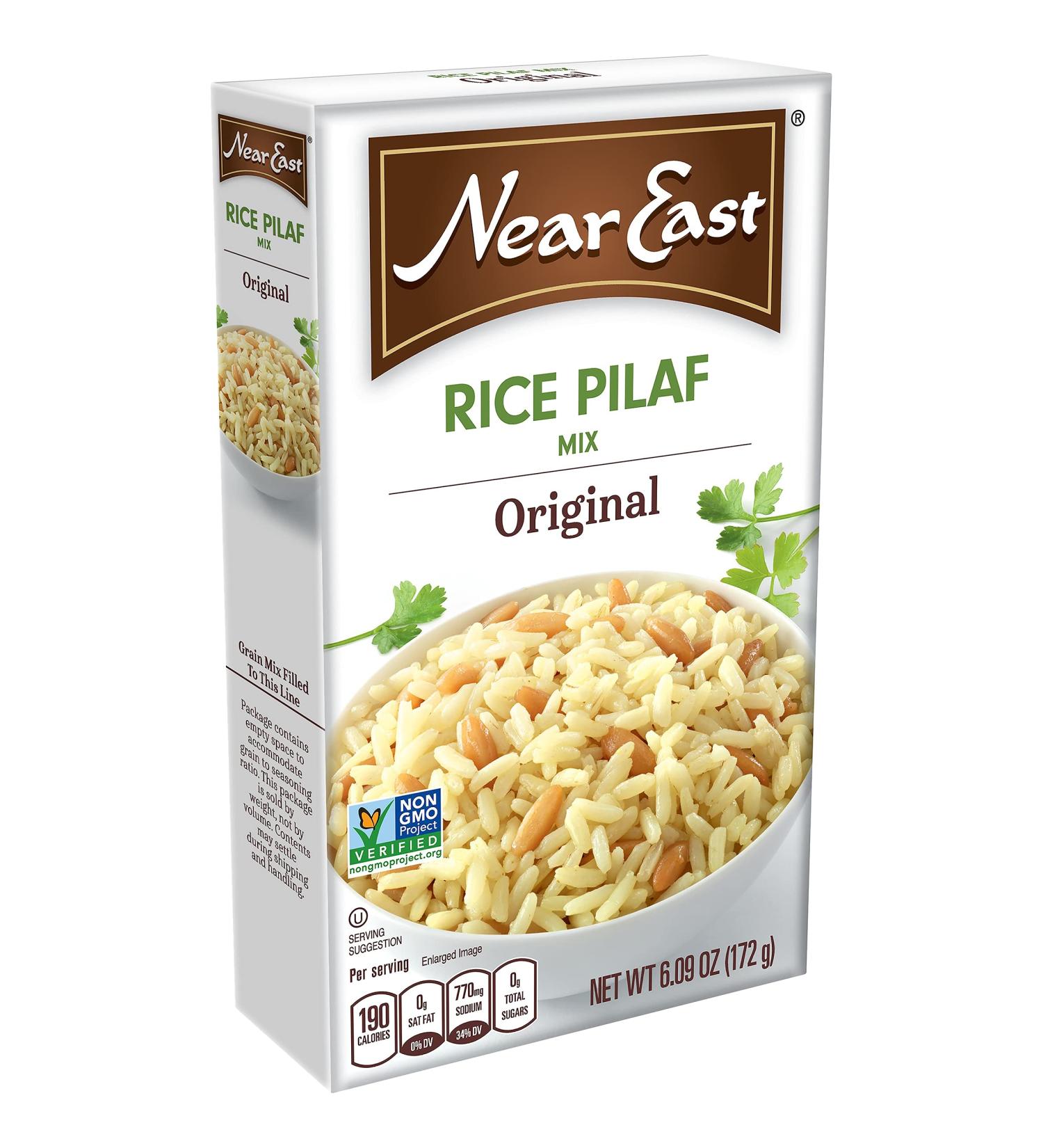 Near East Rice Pilaf 6.09 oz - Authentic Mediterranean Flavors | Easy to Cook - Buy Online on GoSupps.com