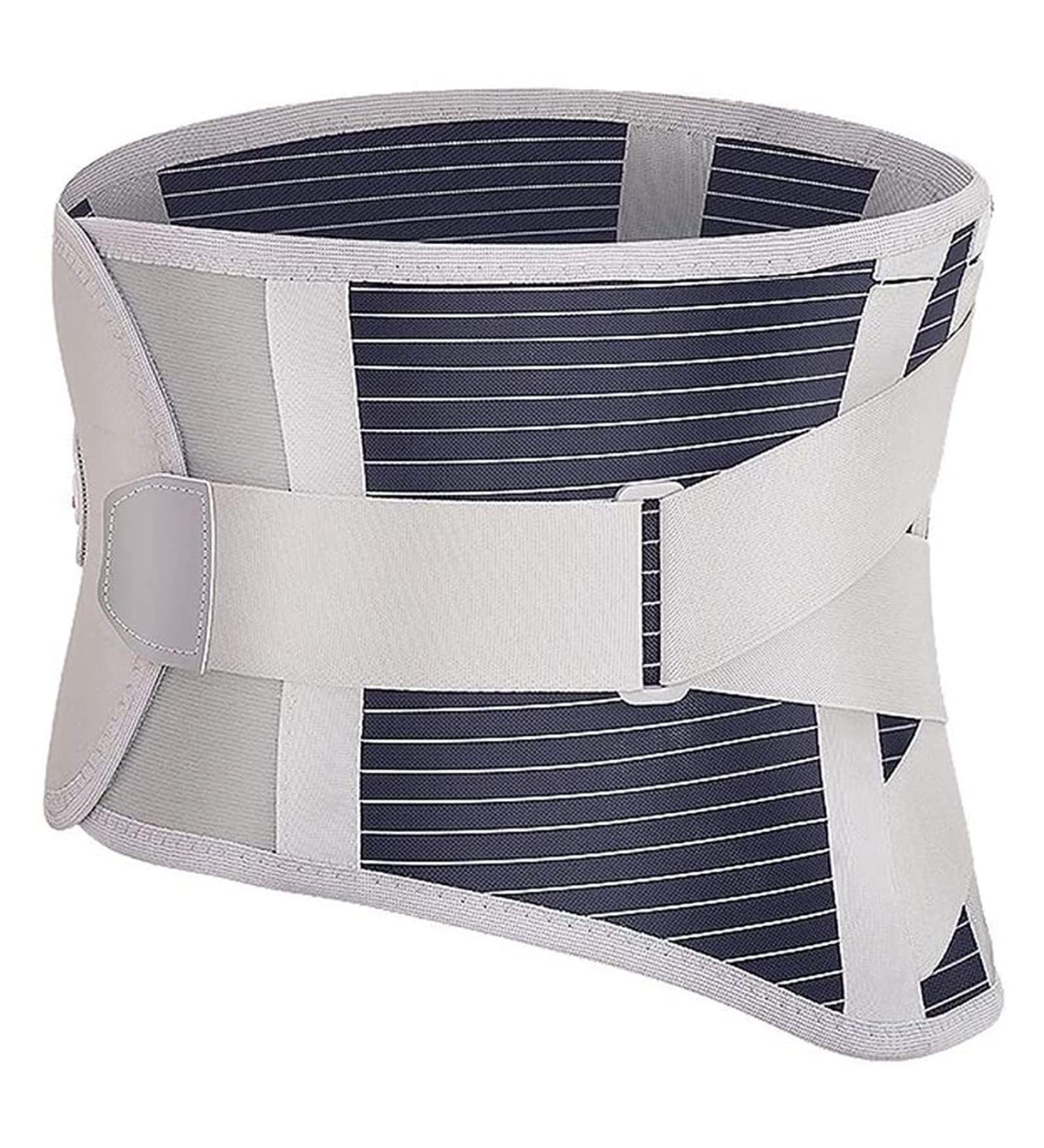 Samnuerly Lumbar Support Belt - X-Large Back Bandage for Pain Relief Herniated Disc Sciatica & Scoliosis - Men & Women - Buy Online on GoSupps.com