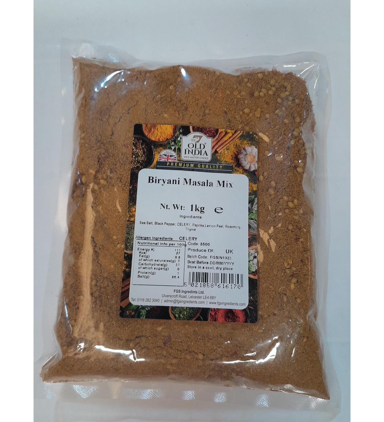 Old India Biryani Masala Mix 1kg
