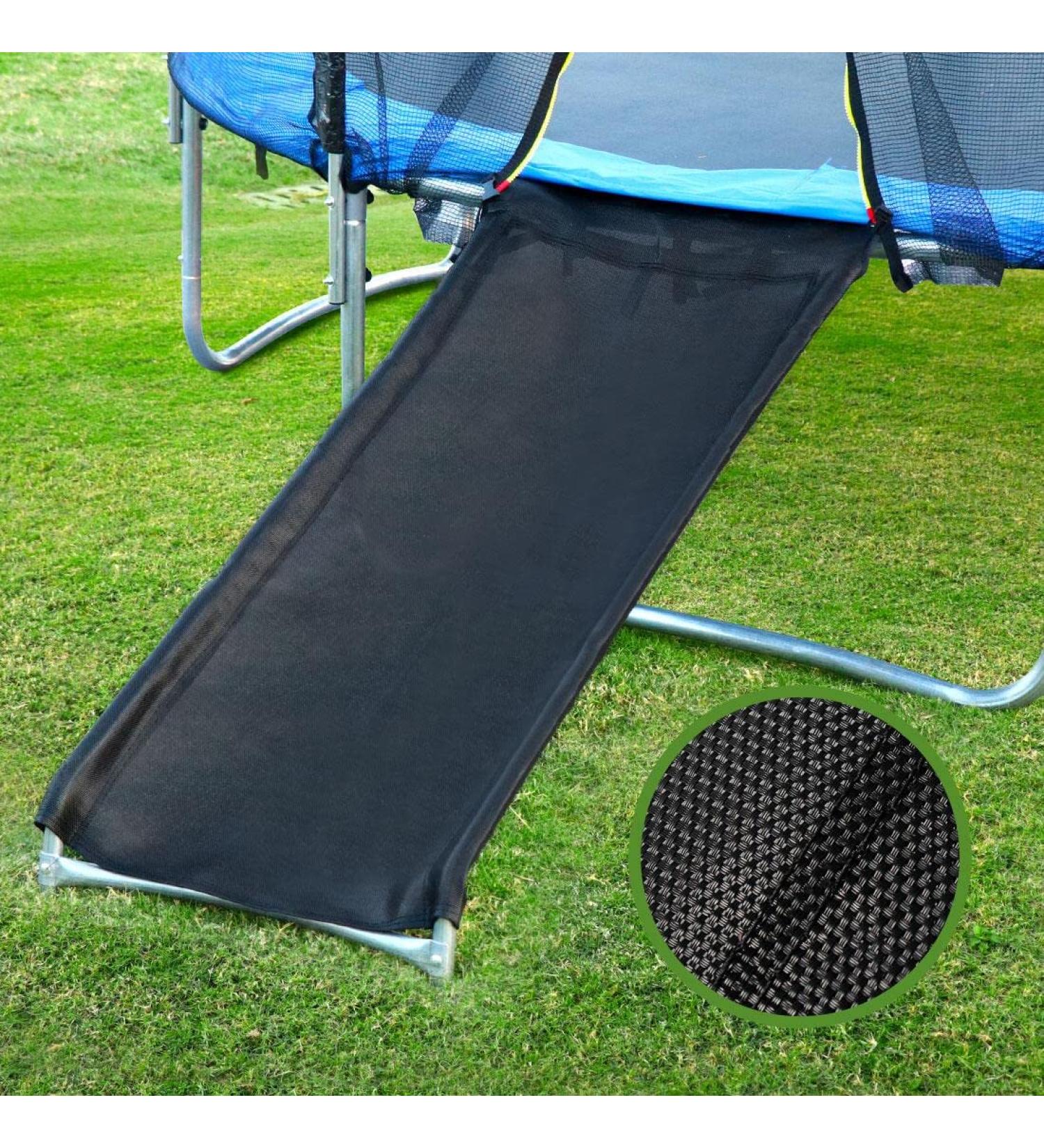 FirstE Trampoline Slide: 22 Width Slide Ladder with Tear Resistant Fabric - Easy Install, Sturdy Bounce Slider for Kids - Buy Online on GoSupps.com