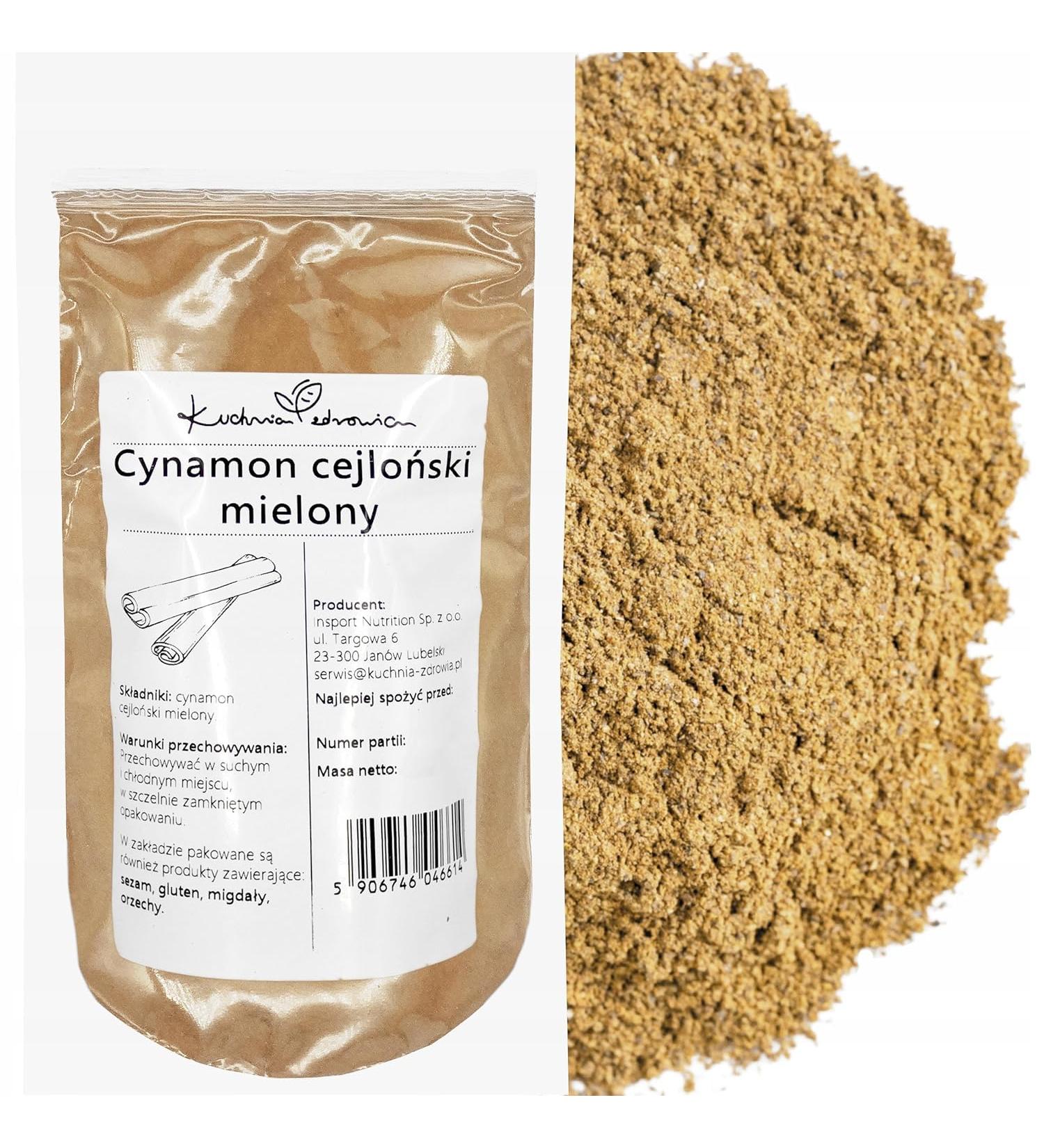 Cannelle de Ceylan moulue naturelle | Ar me doux et raffin pour cuisine et p tisserie 100 Grammes KUCHNIA ZDROWIA 100g - Buy Online on GoSupps.com