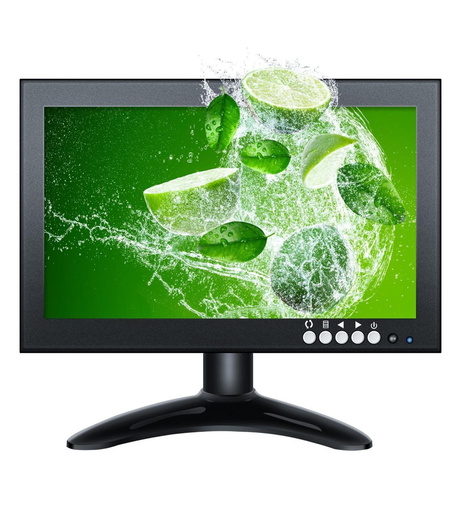 Eyoyo 8 inch HDMI LCD Monitor | Portable 1280x720 IPS Screen | HDMI/VGA/AV/BNC Input | Wall Bracket & Remote Control | for PC CCTV Security Camera Raspberry Pi - Buy Online on GoSupps.com