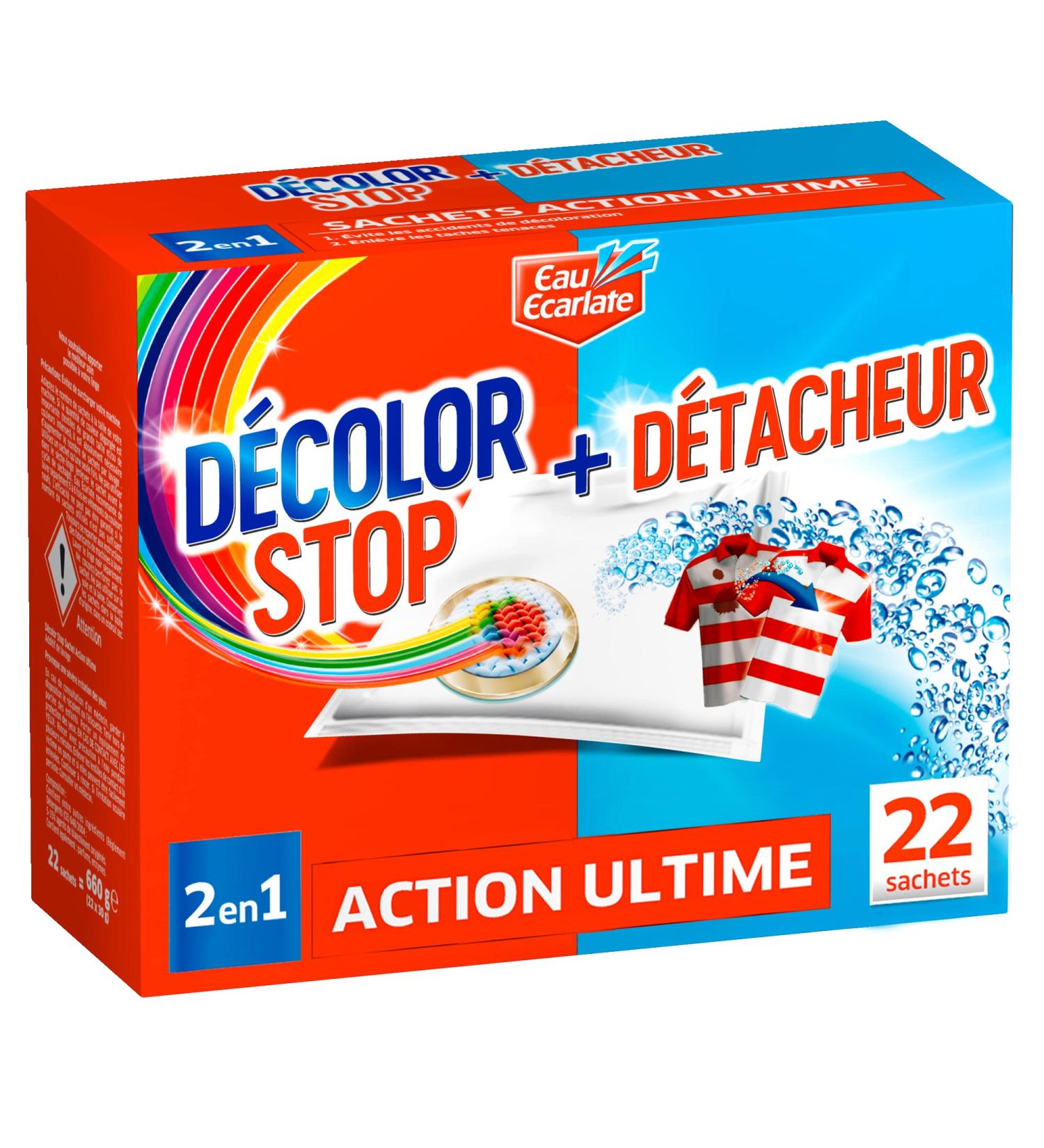 D color Stop 2-in-1 + Stain Remover 22 Sachets - Buy Online on GoSupps.com