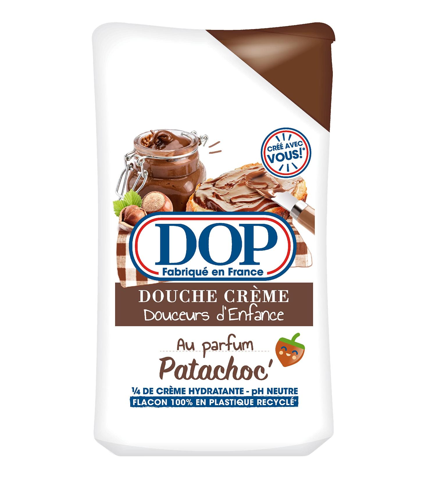 DOP Gel douche cr me Patachoc au parfum de la p te tartiner la noisette 290 ml 290 ml (Lot de 1)