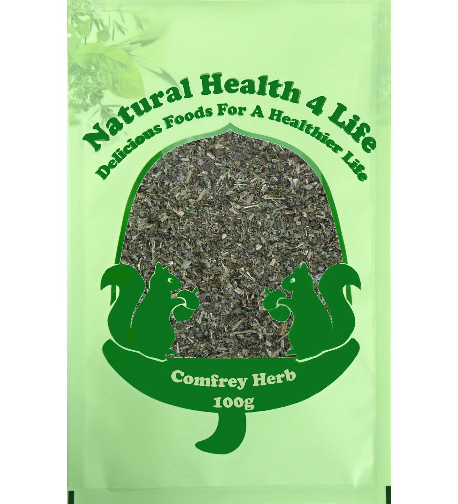 Natural Health 4 Life Dried Herbs Comfrey Herb 100 g in Bag (1 Bag) 100g - Buy Online on GoSupps.com