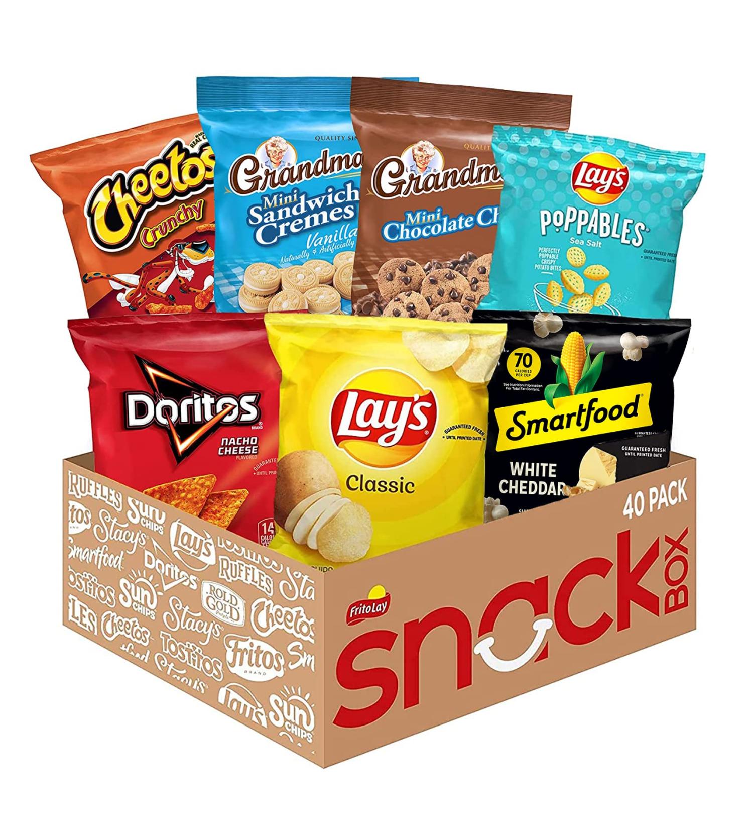 Frito-Lay Ultimate Snacks & Cookies Mix - 40 Pack | Delicious Snack Variety - Buy Online on GoSupps.com