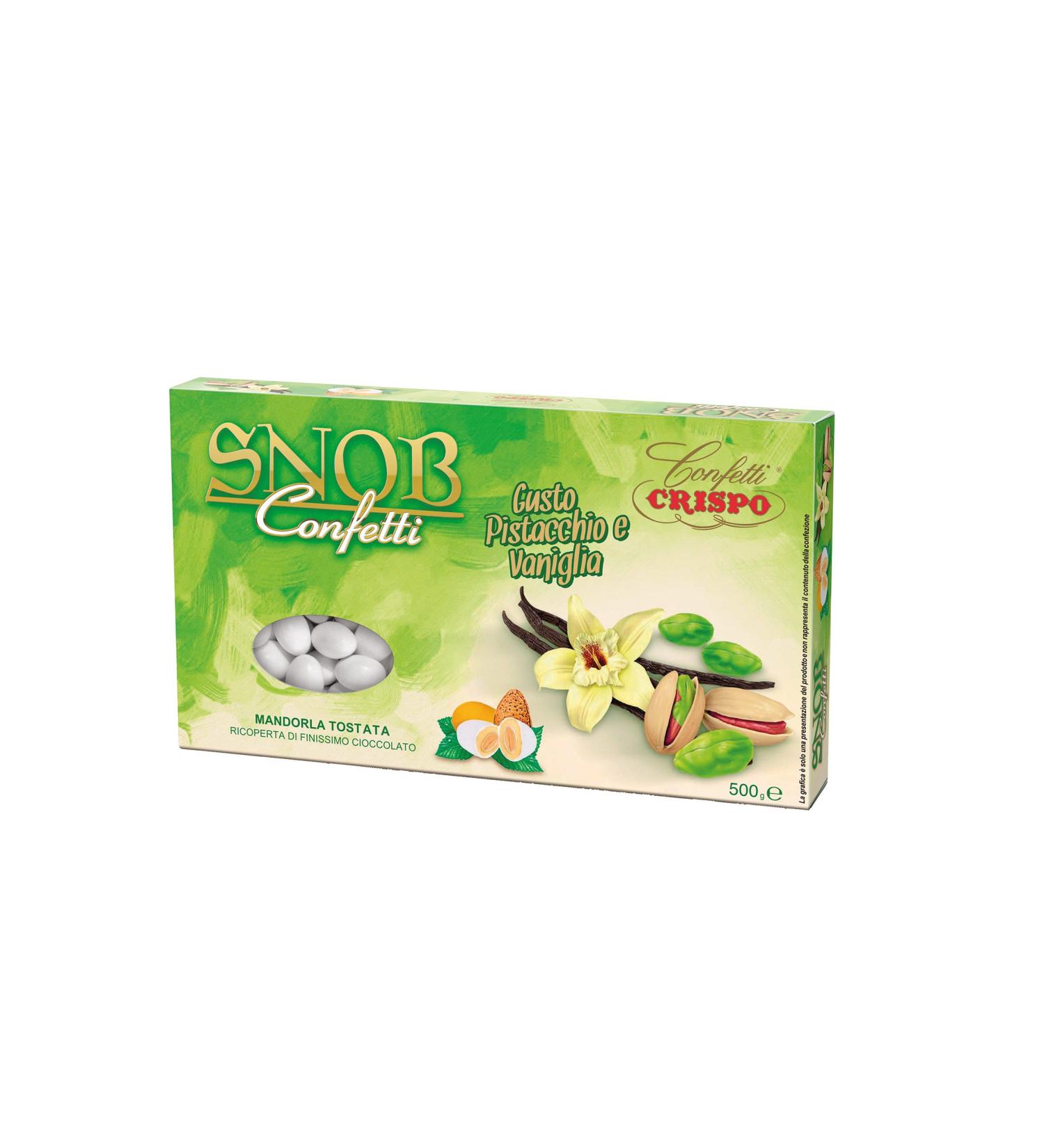 CRISPO Crispo Snob Confetti Pistachio and Vanilla - White - 500g